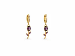 Tulip Gold Earrings