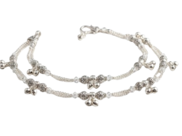 Silver Anklets