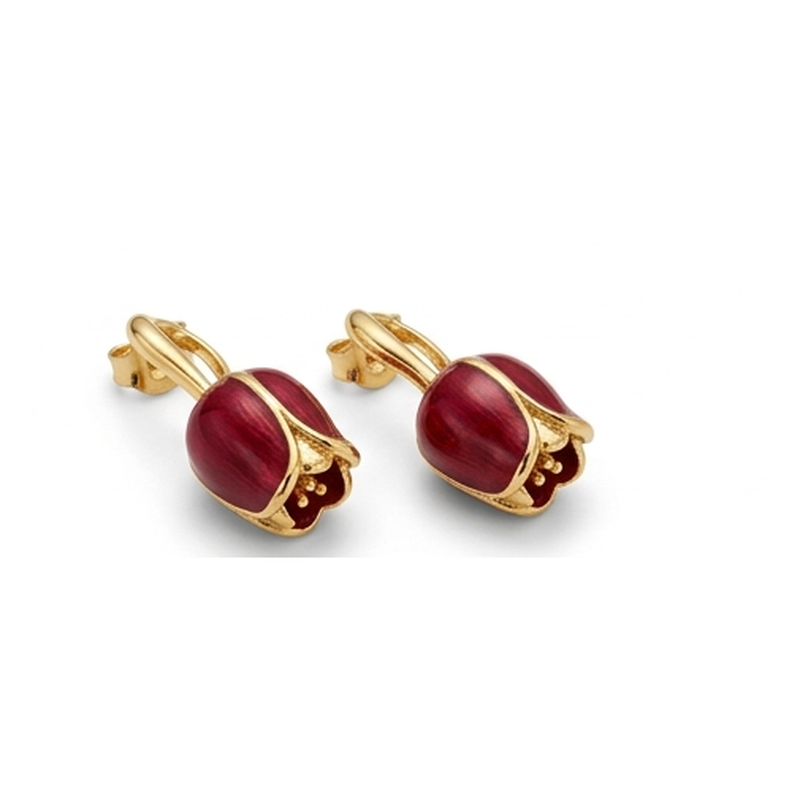 Classic Tulip Drop Earrings