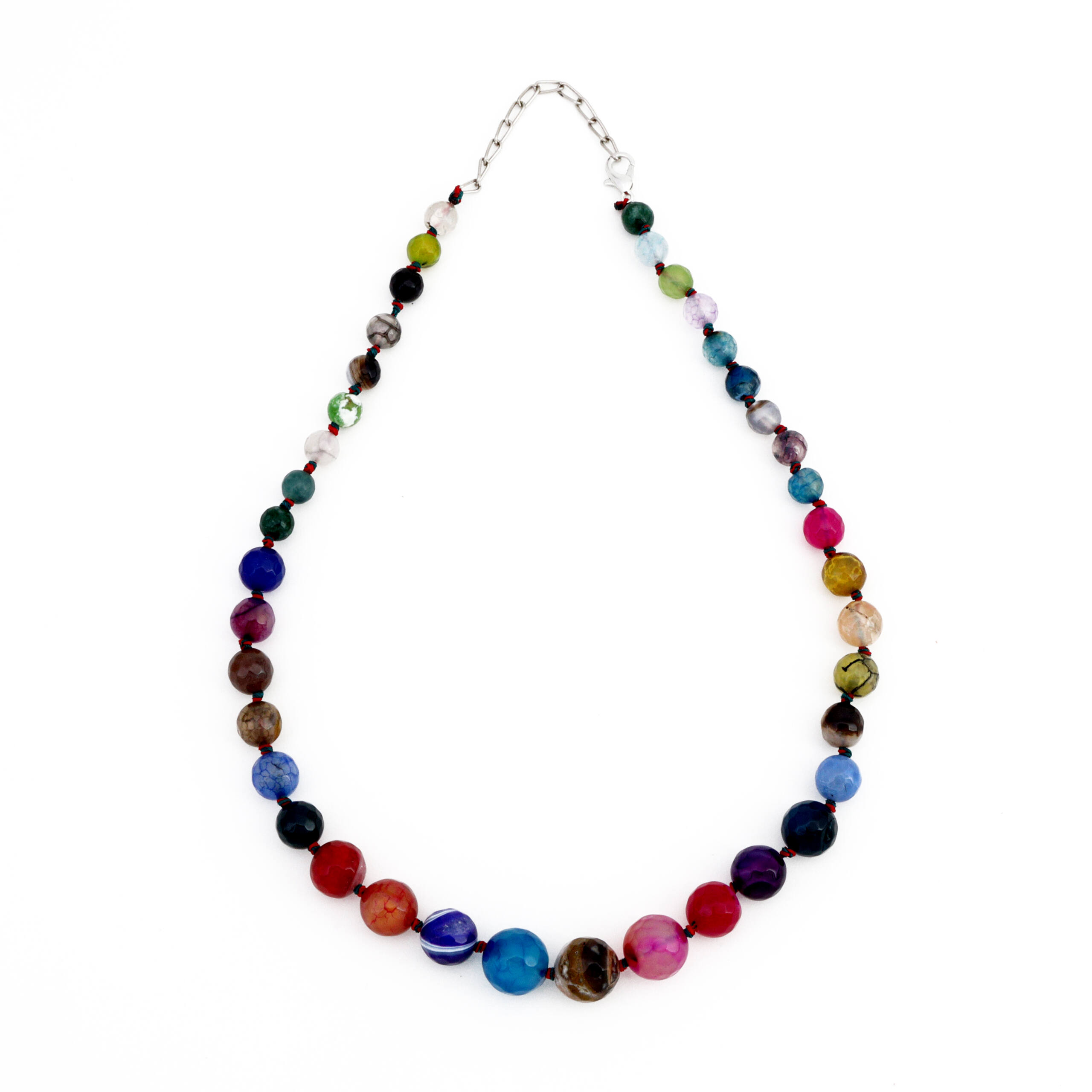 Amber Tassel Pendant Necklace
