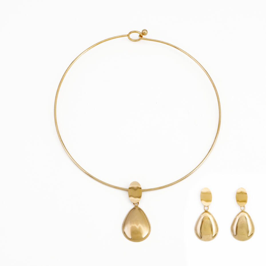 Aurelia Teardrop Pearl Set