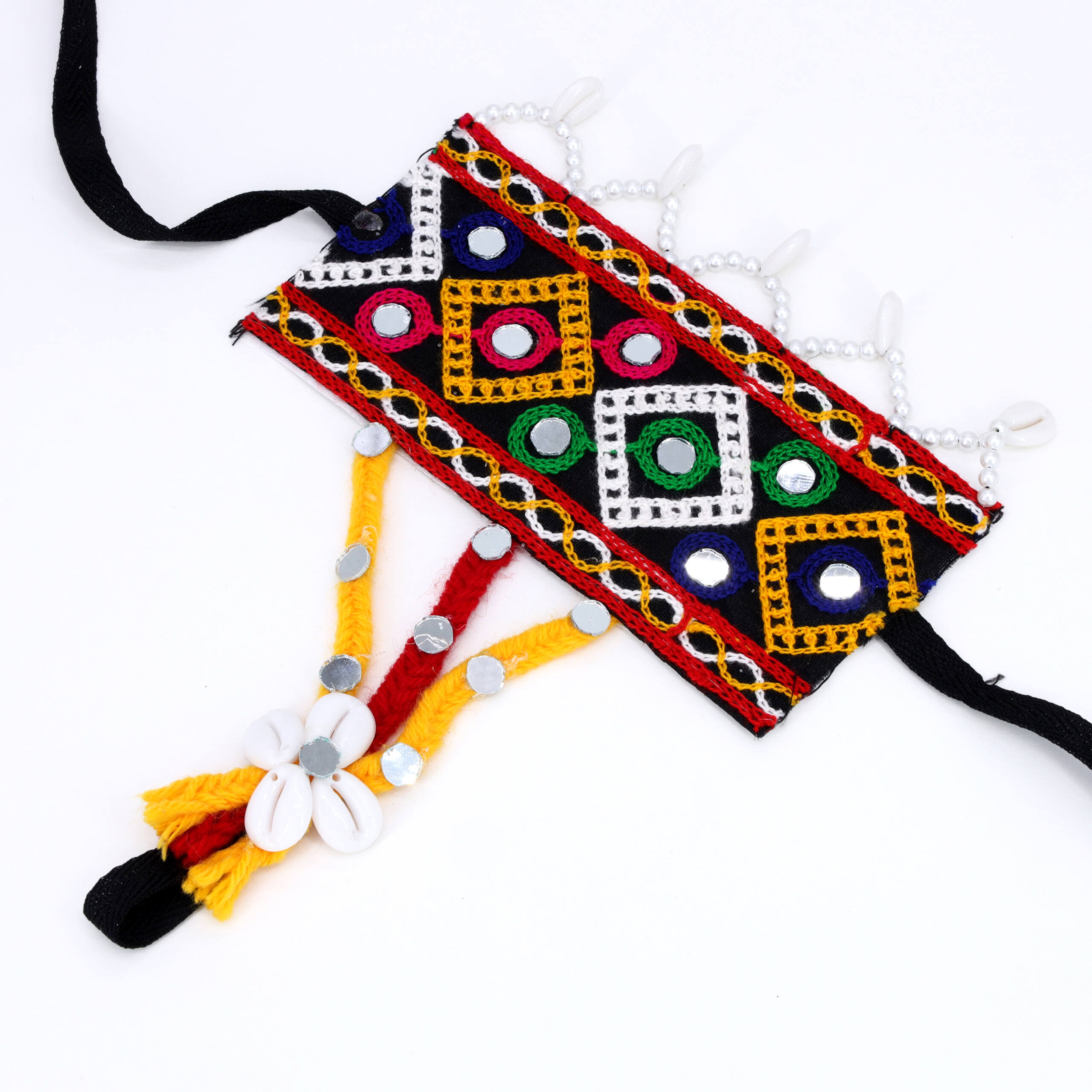 Bandhani Loom Tassel Bracelet