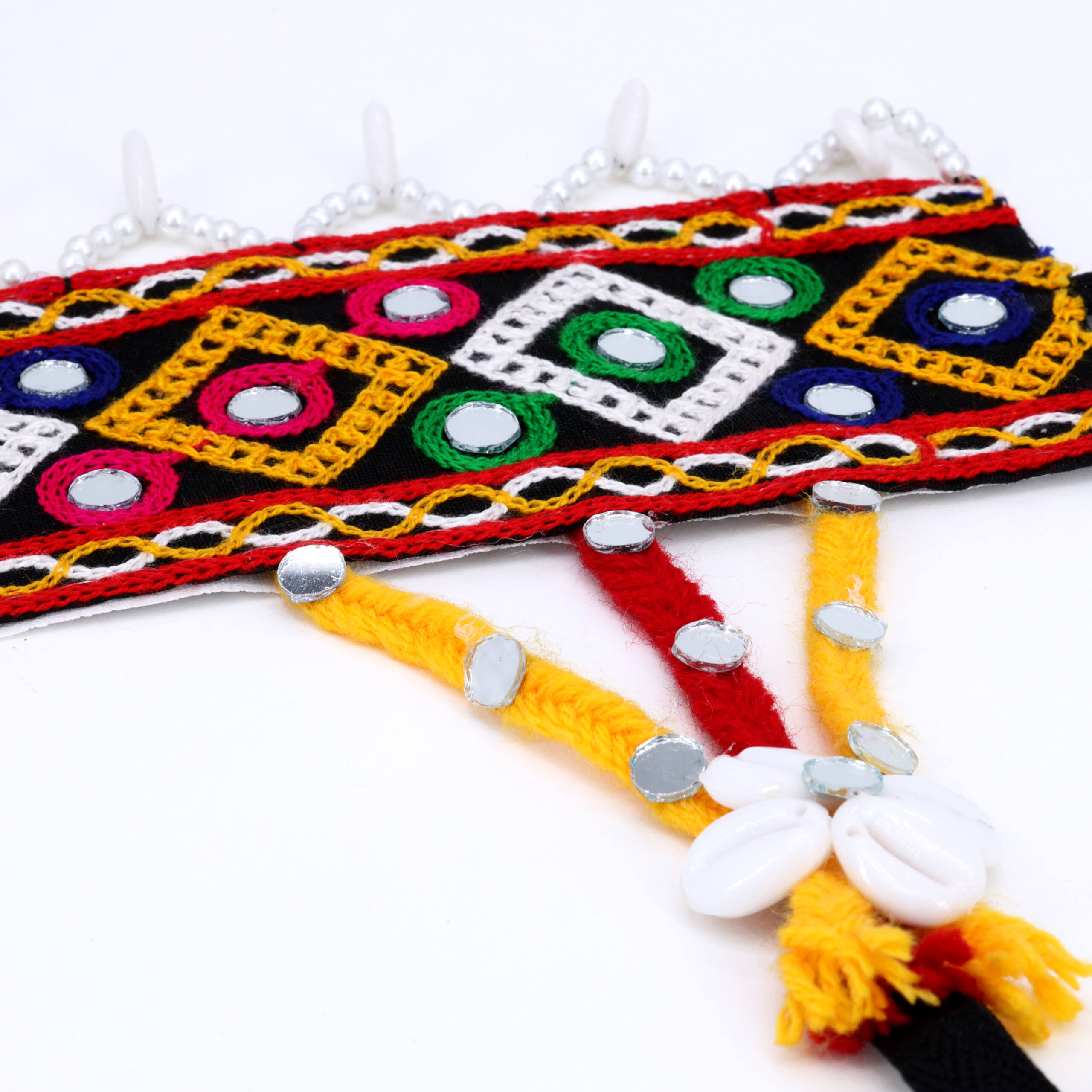 Bandhani Loom Tassel Bracelet