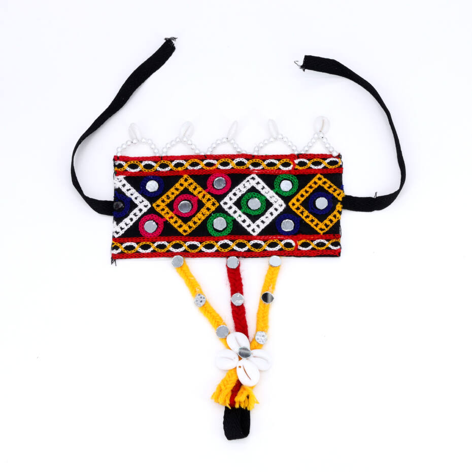 Bandhani Loom Tassel Bracelet