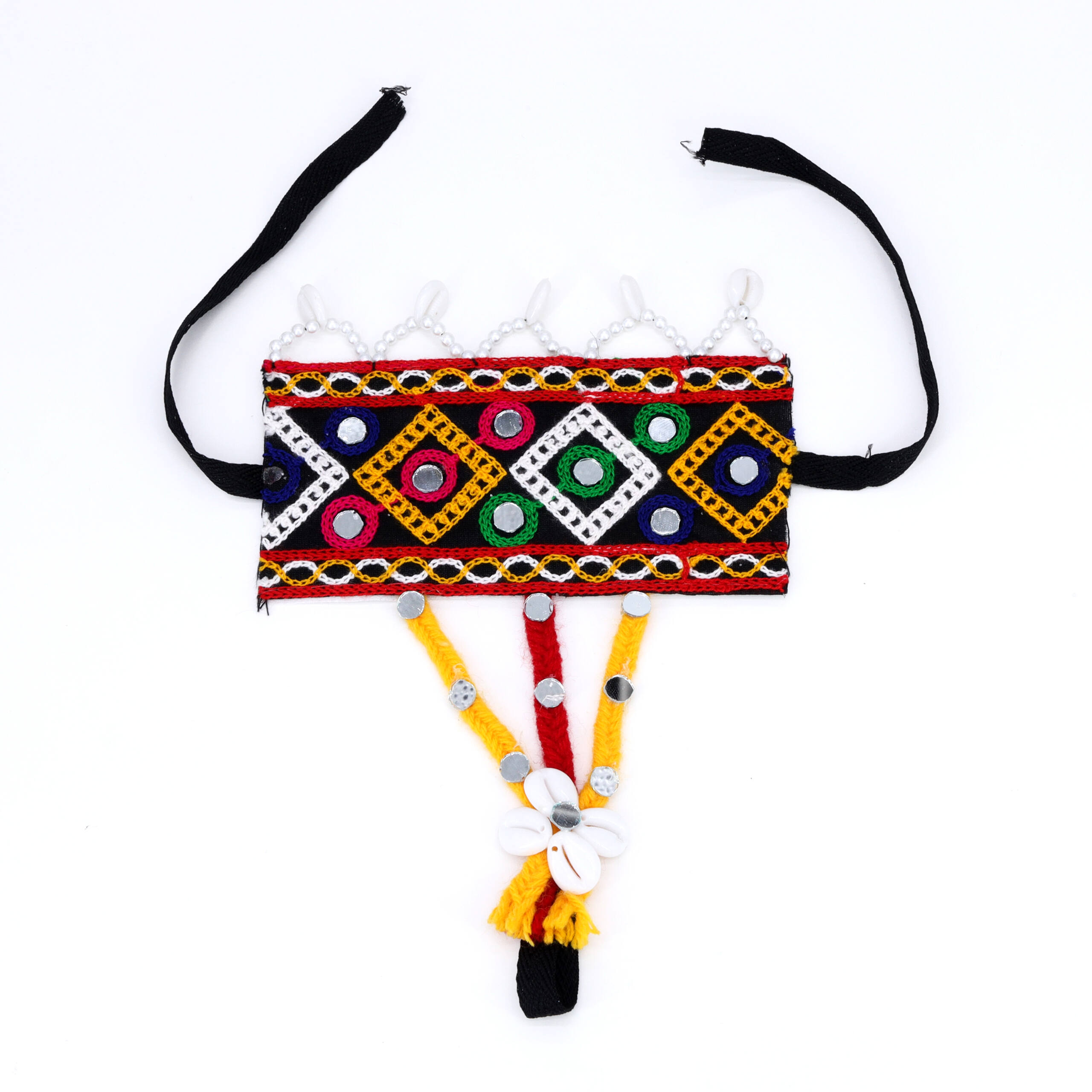 Bandhani Loom Tassel Bracelet