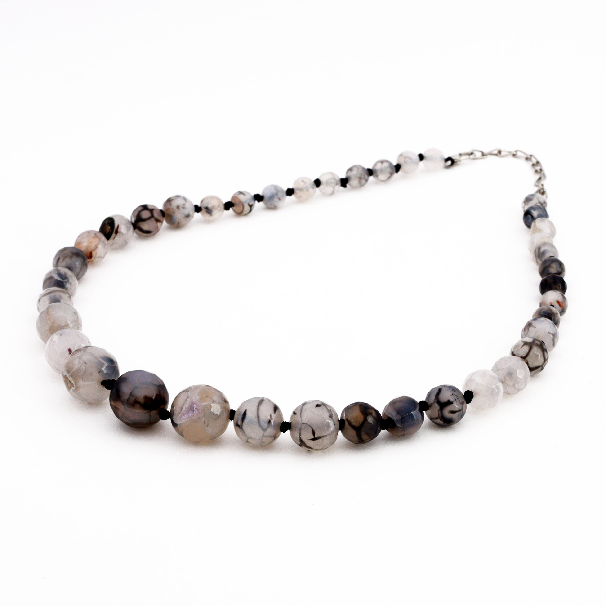 Golden Amber Bead Necklace