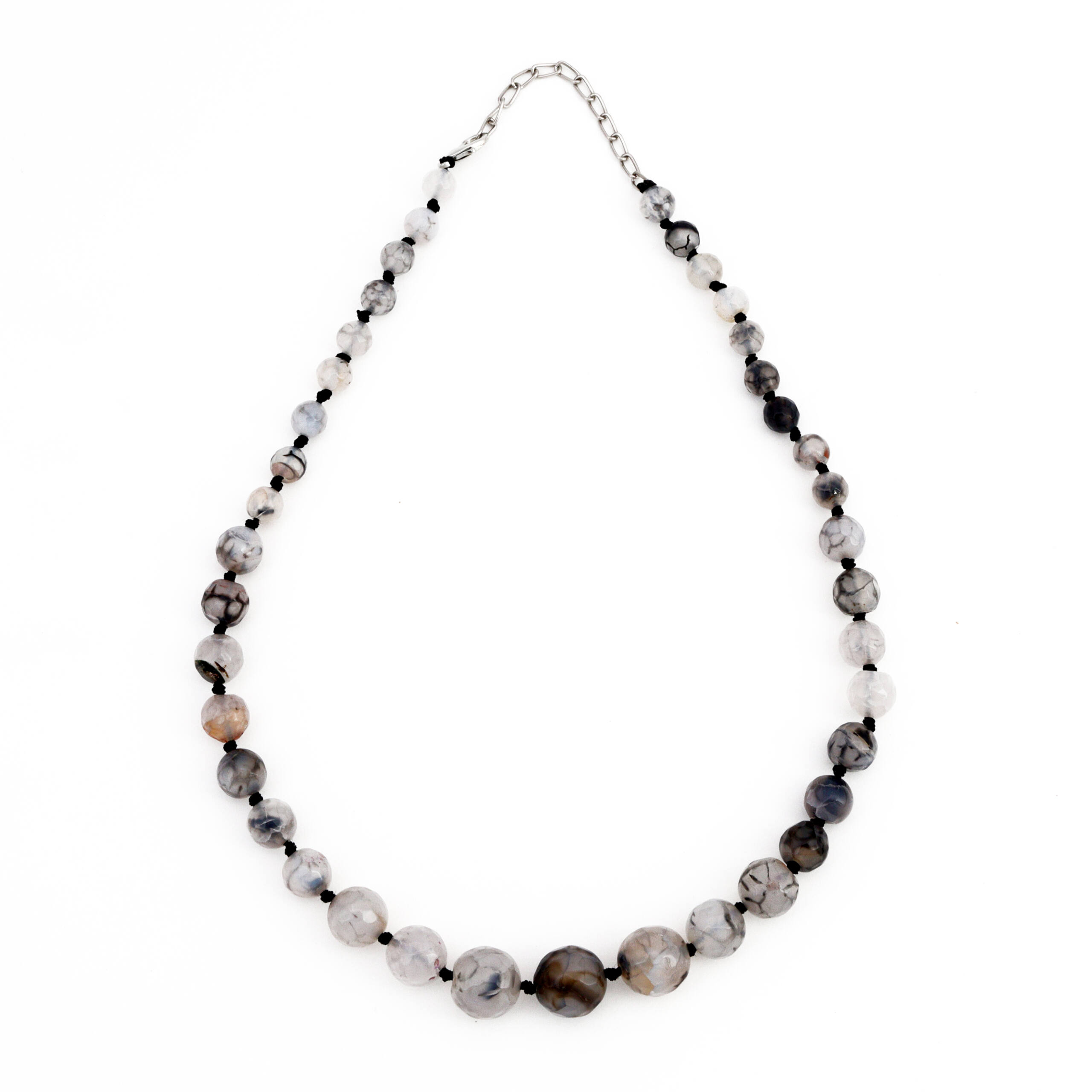 Golden Amber Bead Necklace