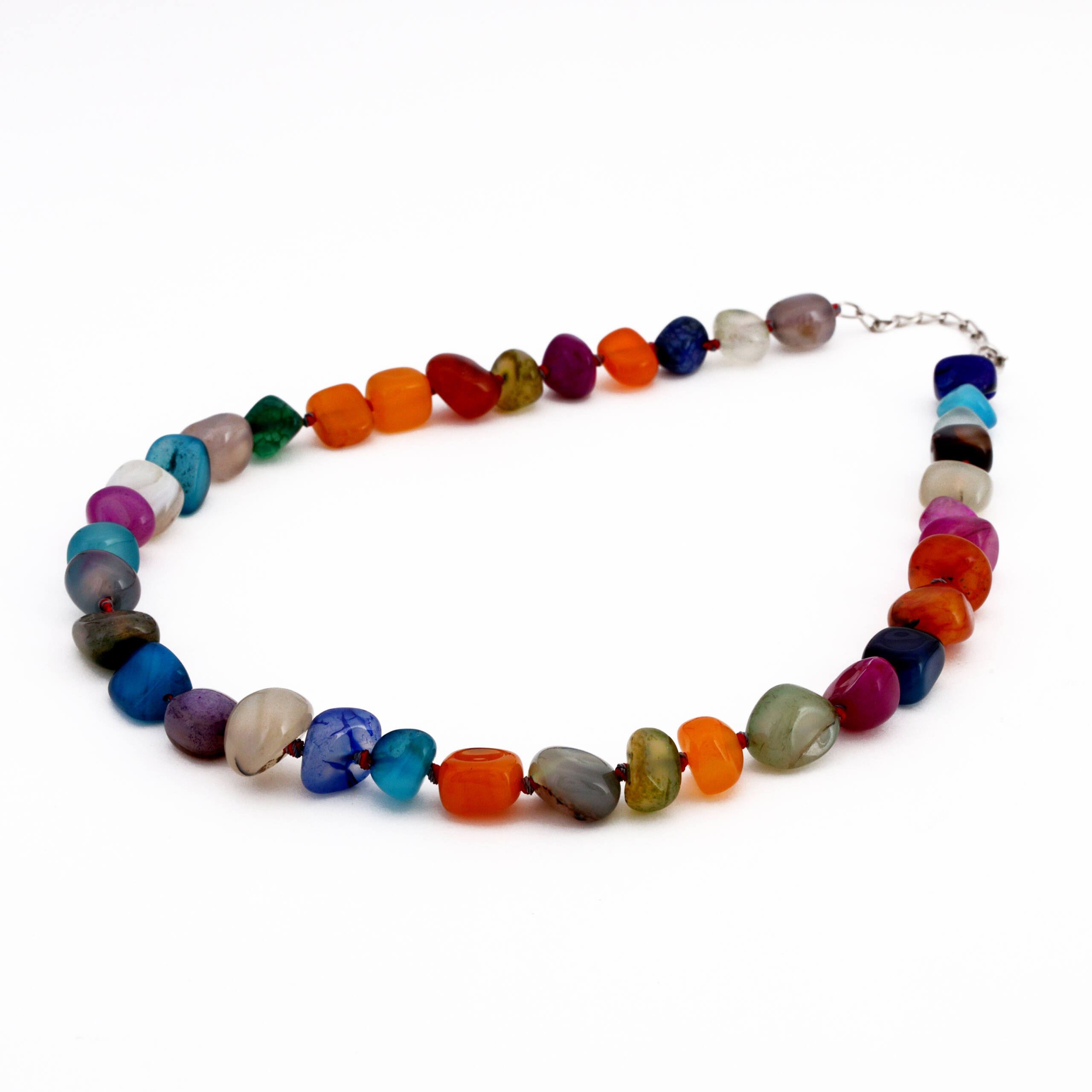 Ocean Blue Bead Necklace