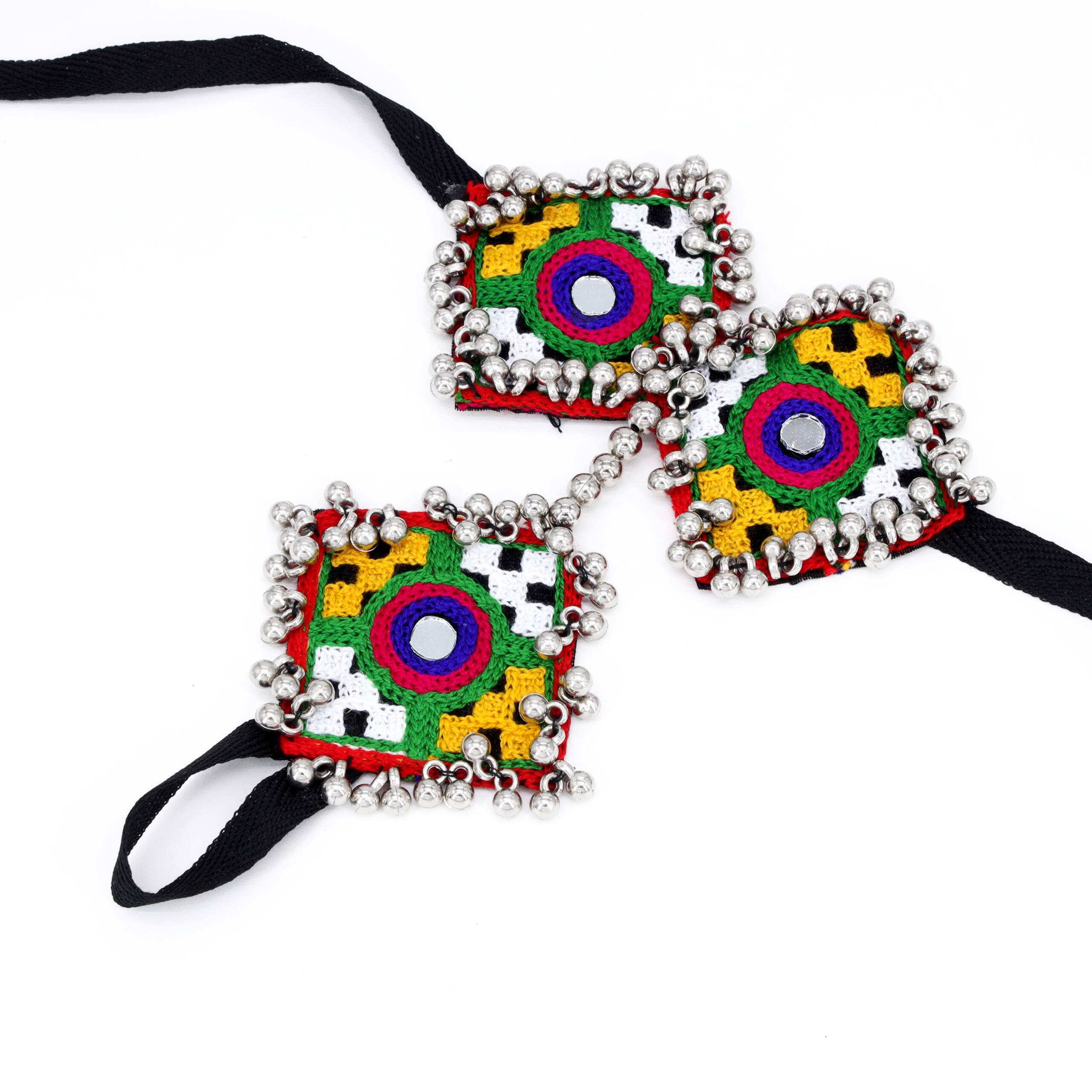 Rangoli Peacock Beaded Bracelet