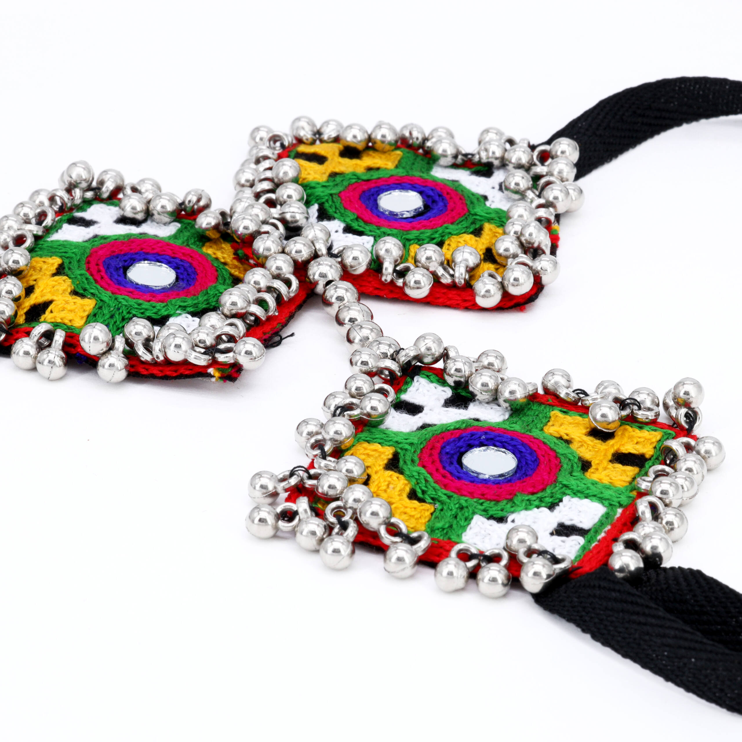 Rangoli Peacock Beaded Bracelet
