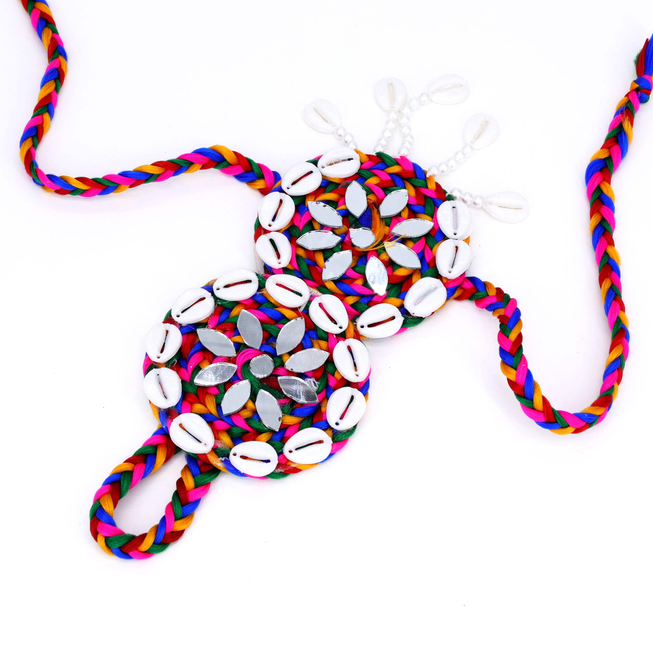 Rangotsav Beaded Statement Necklace