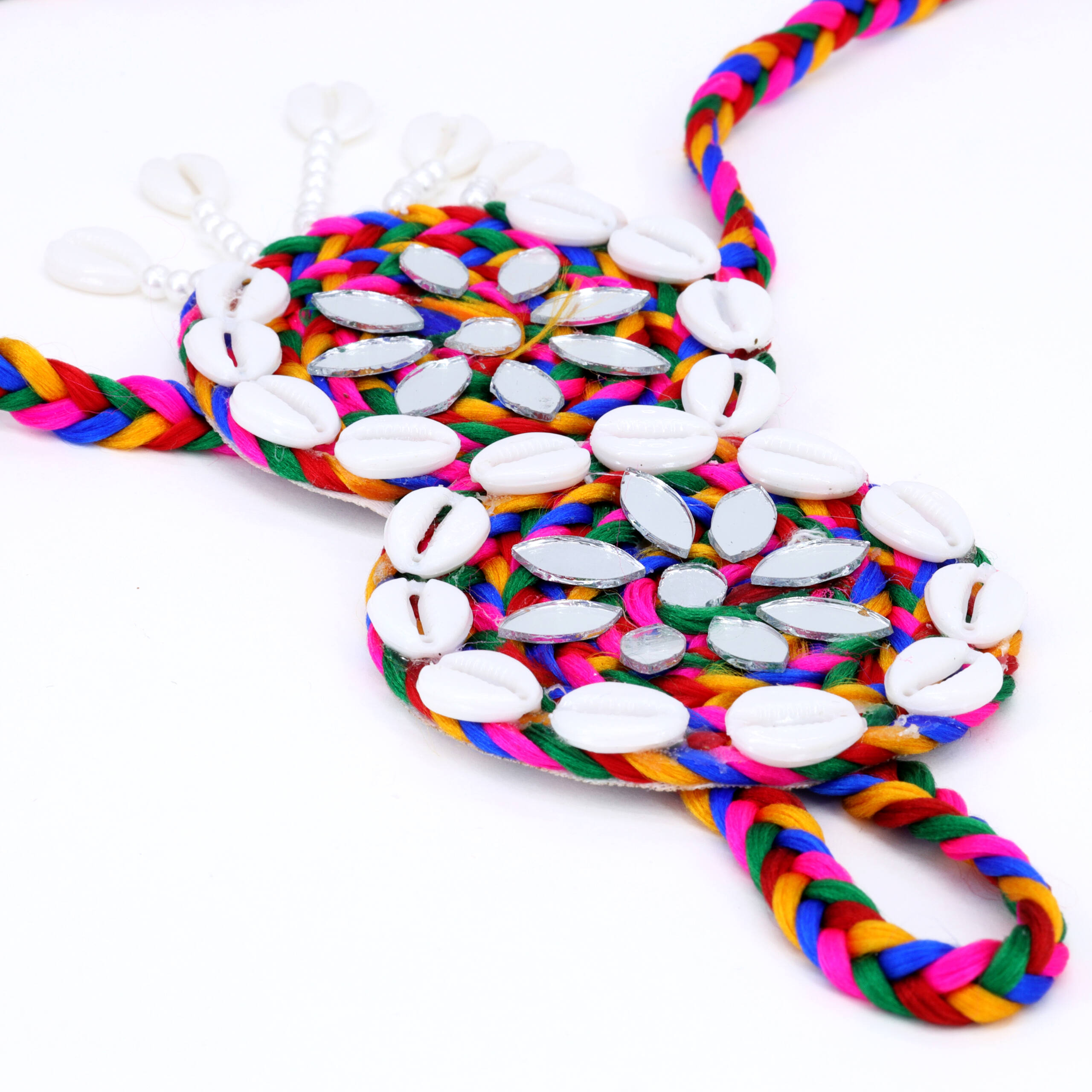 Rangotsav Beaded Statement Necklace