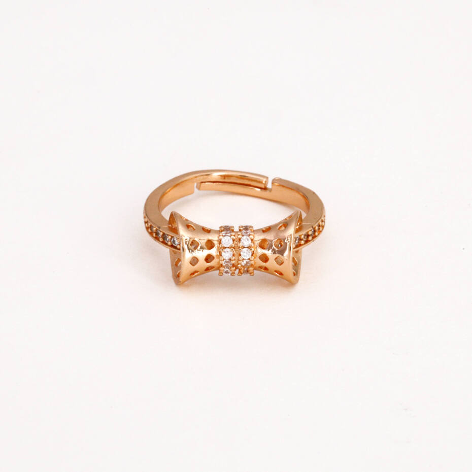 Rose Gold Cubic Zirconia Ring