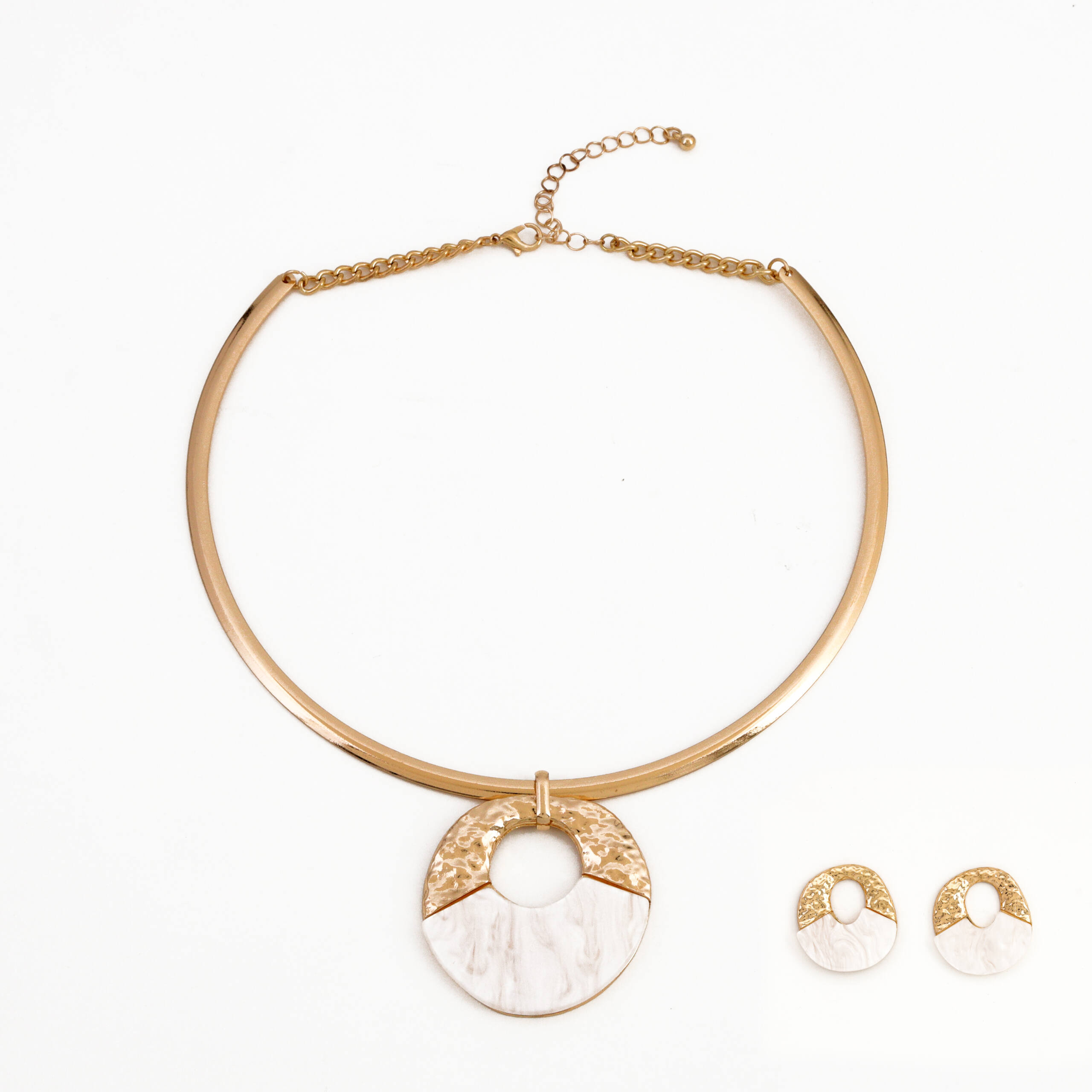 Rose Medallion Charm Set