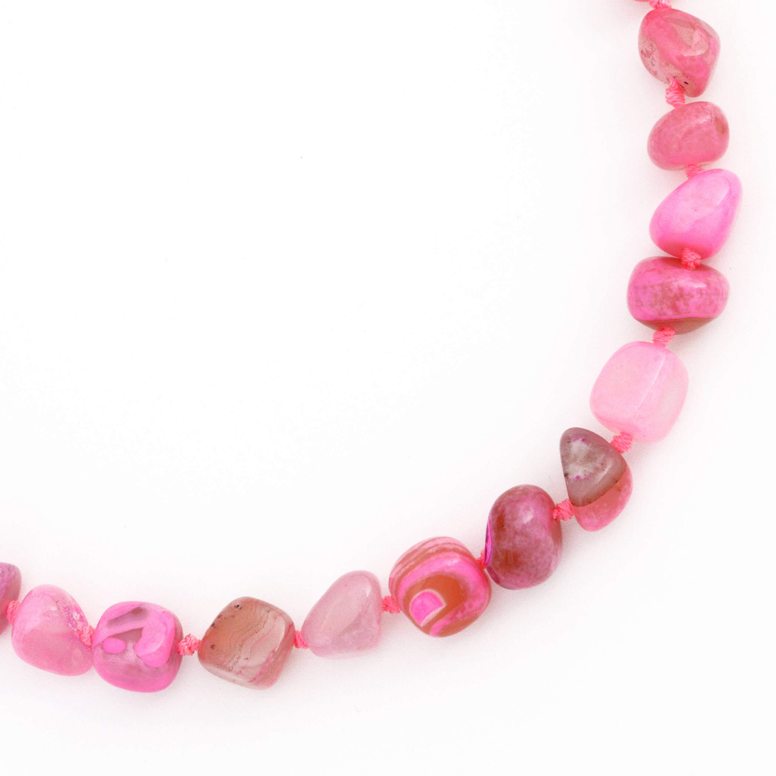 Smoky Crystal Bead Necklace