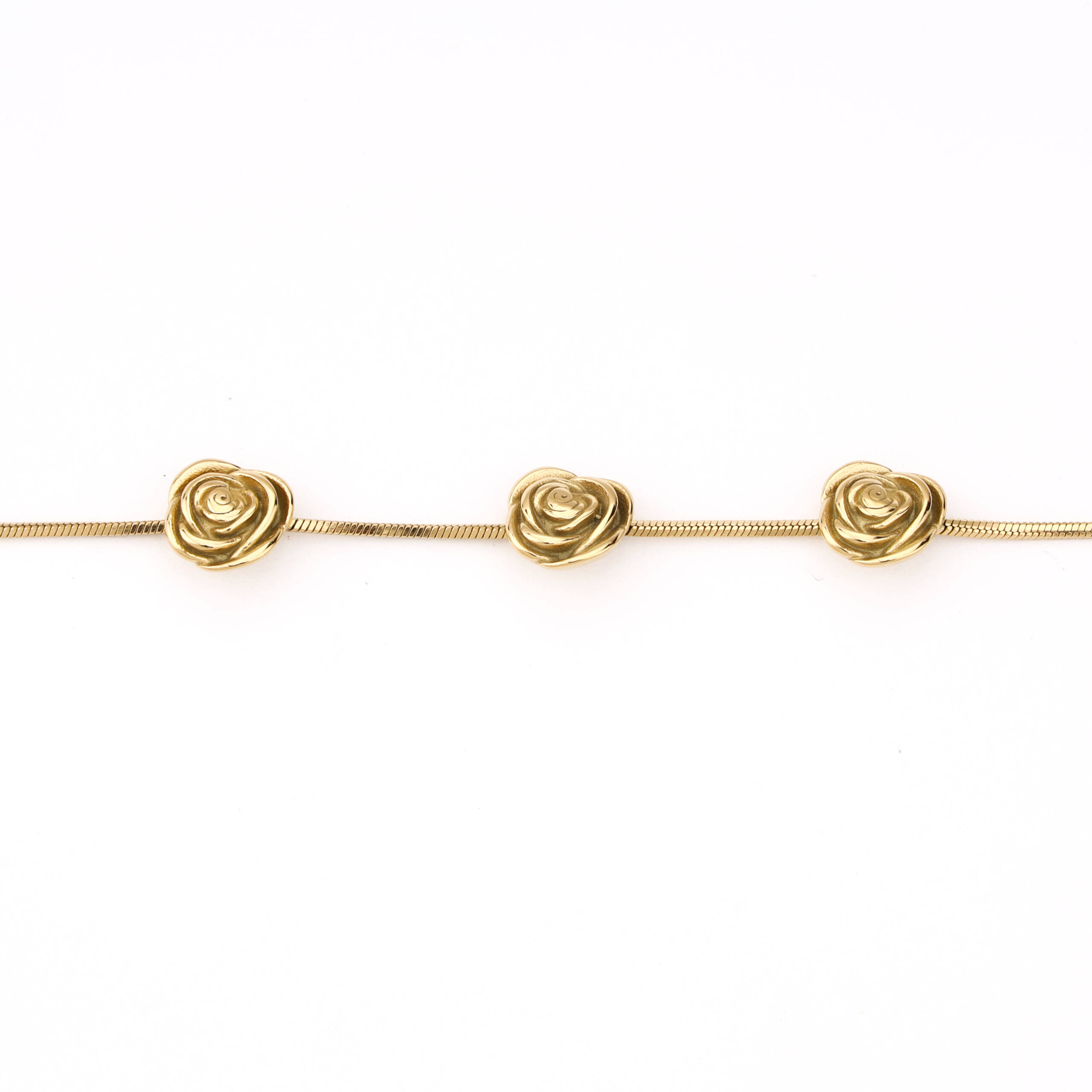 The Aurum Blossom Trio Bracelet