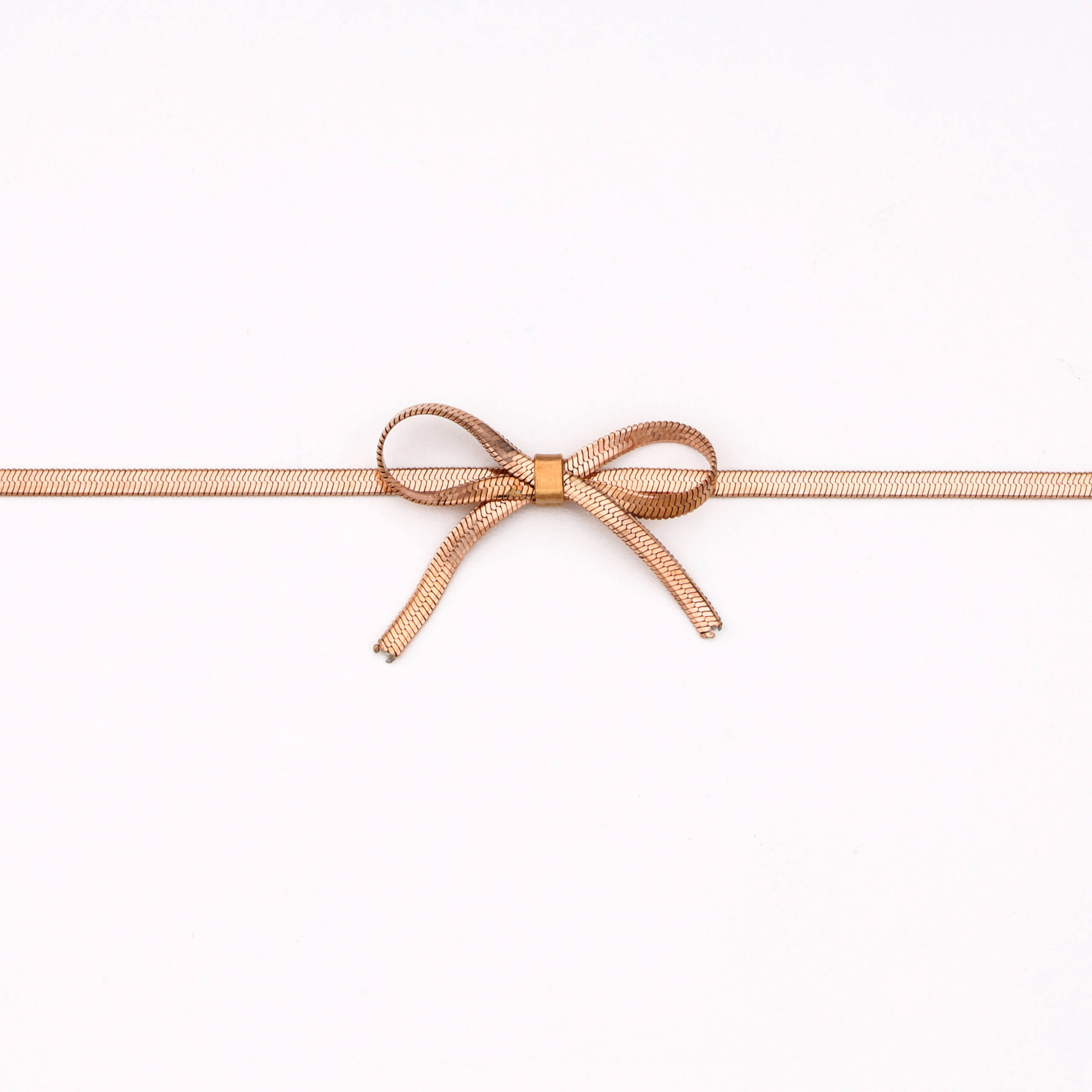 The Blush Pav and Bow Bracelet