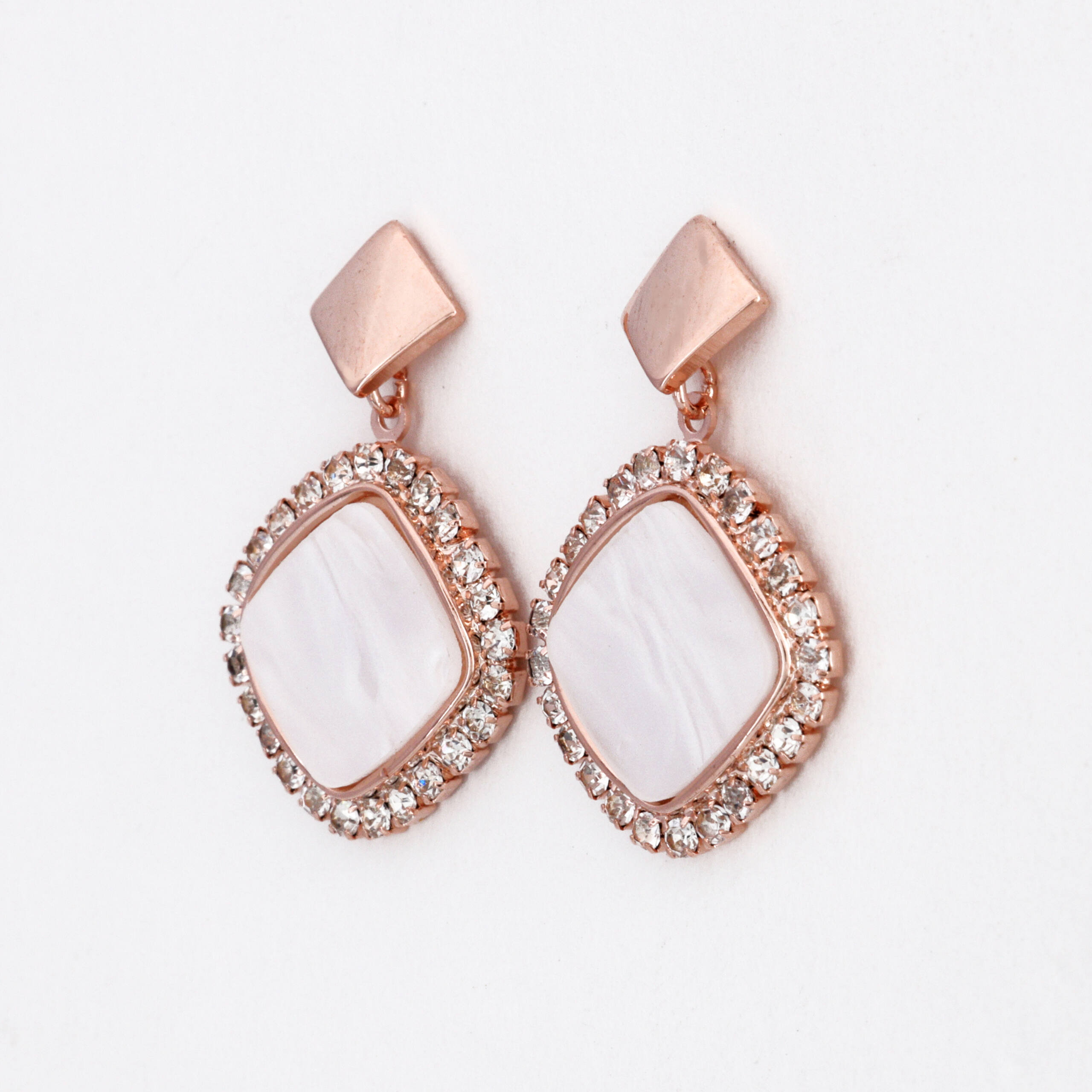 The Celestine Diamond Frame Drops