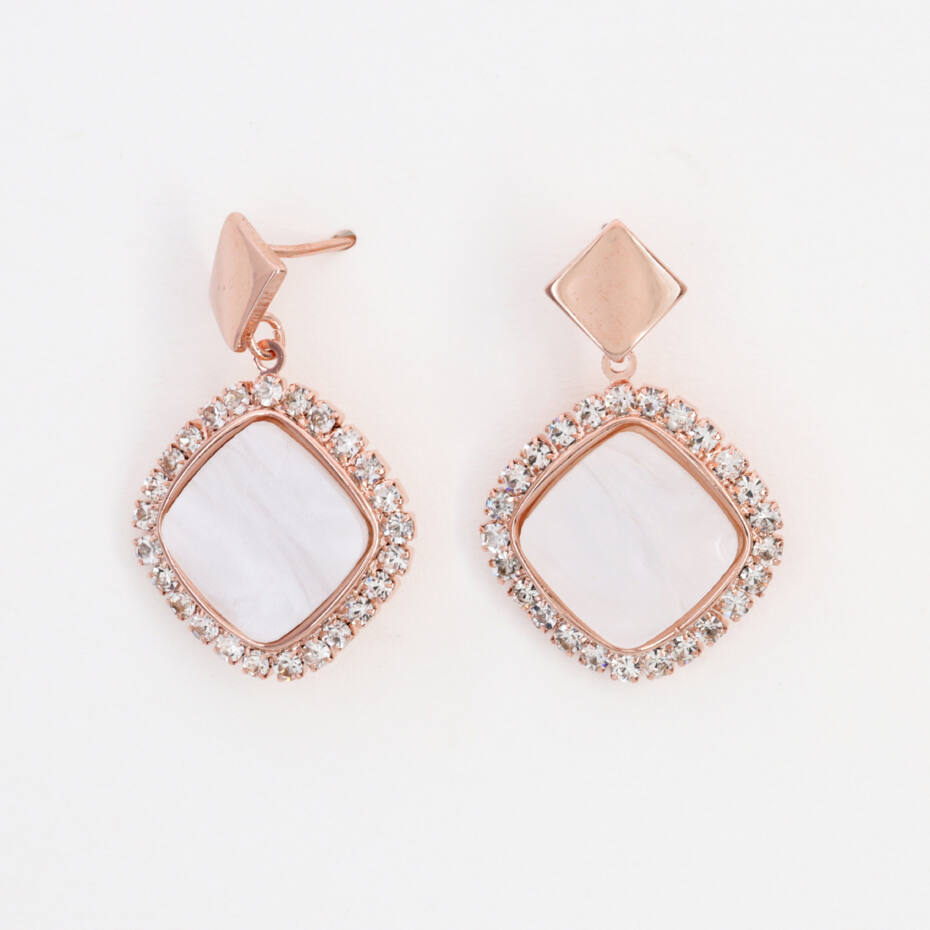 The Celestine Diamond Frame Drops