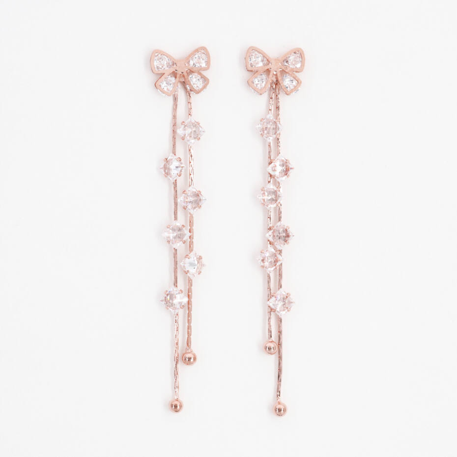 The Dewdrop Vine Long Earrings
