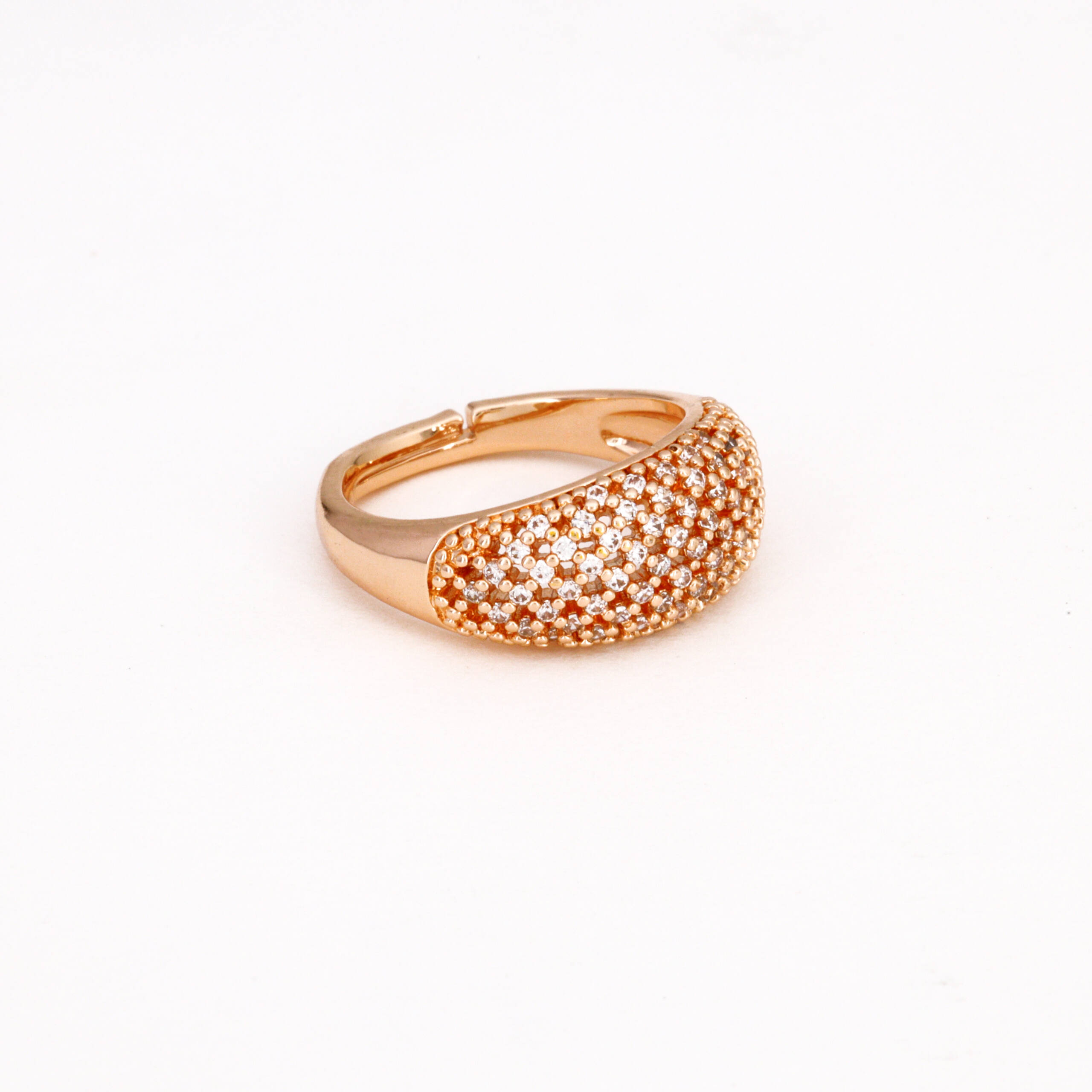 The Empress Honeycomb Dome Ring
