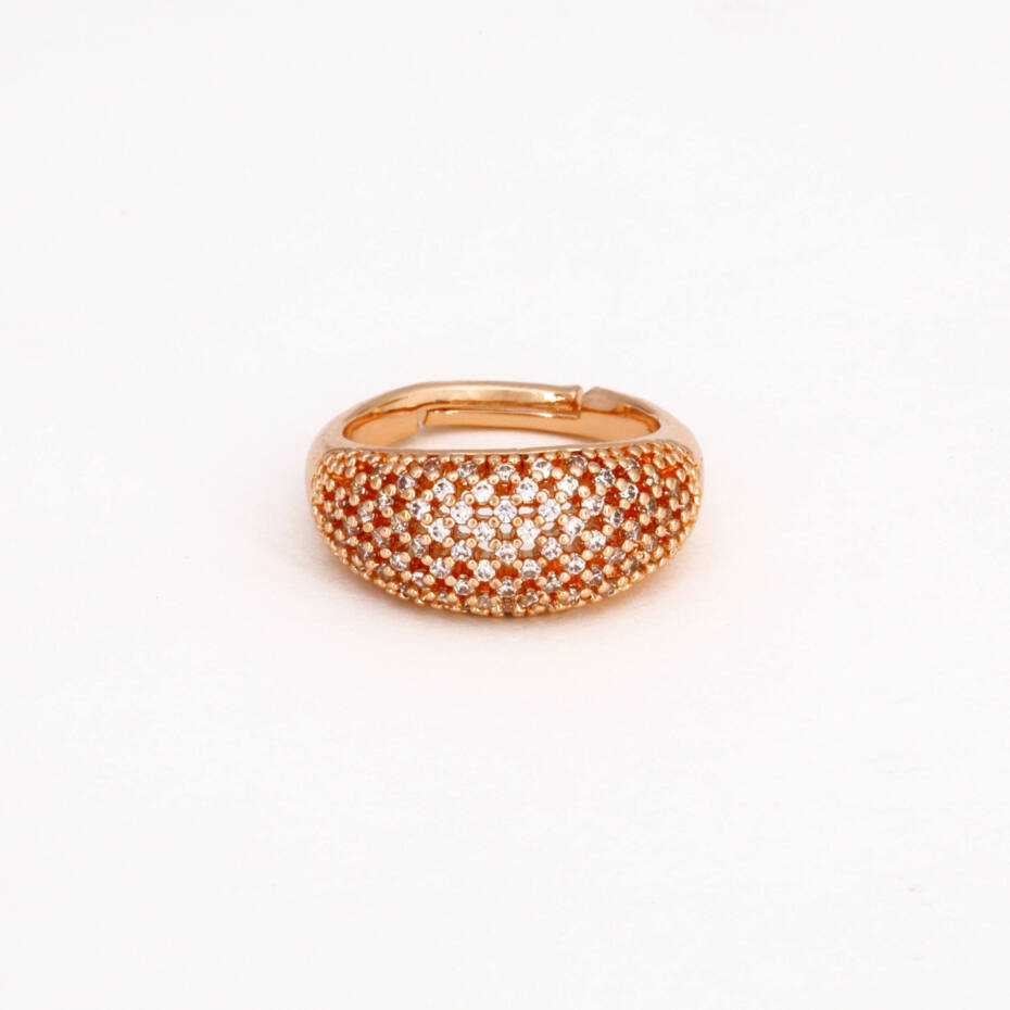 The Empress Honeycomb Dome Ring