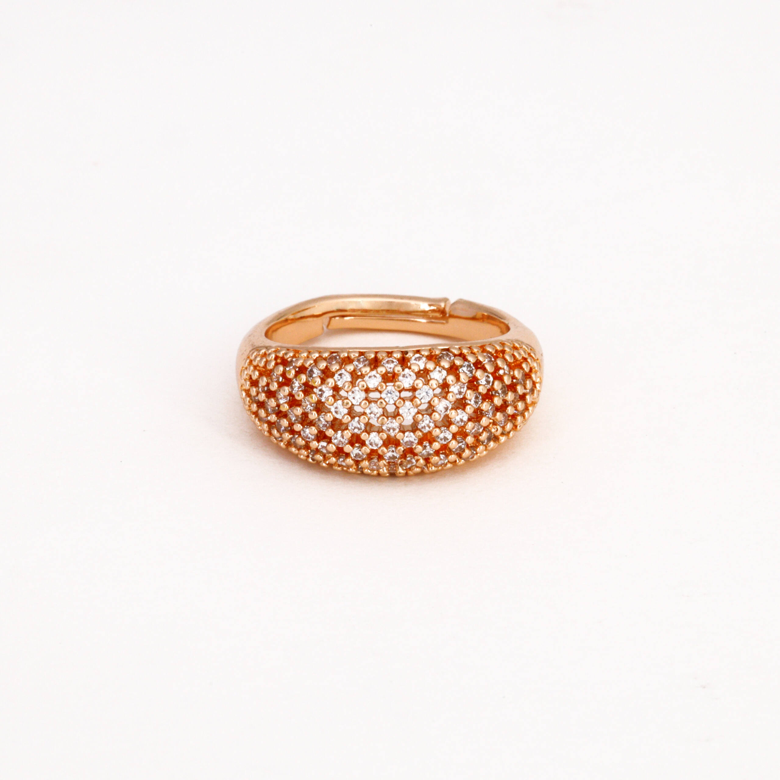 The Empress Honeycomb Dome Ring