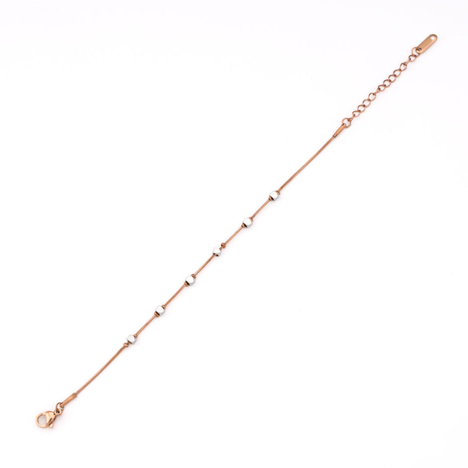 The Ethereal Pearl Flower Station Bracelet