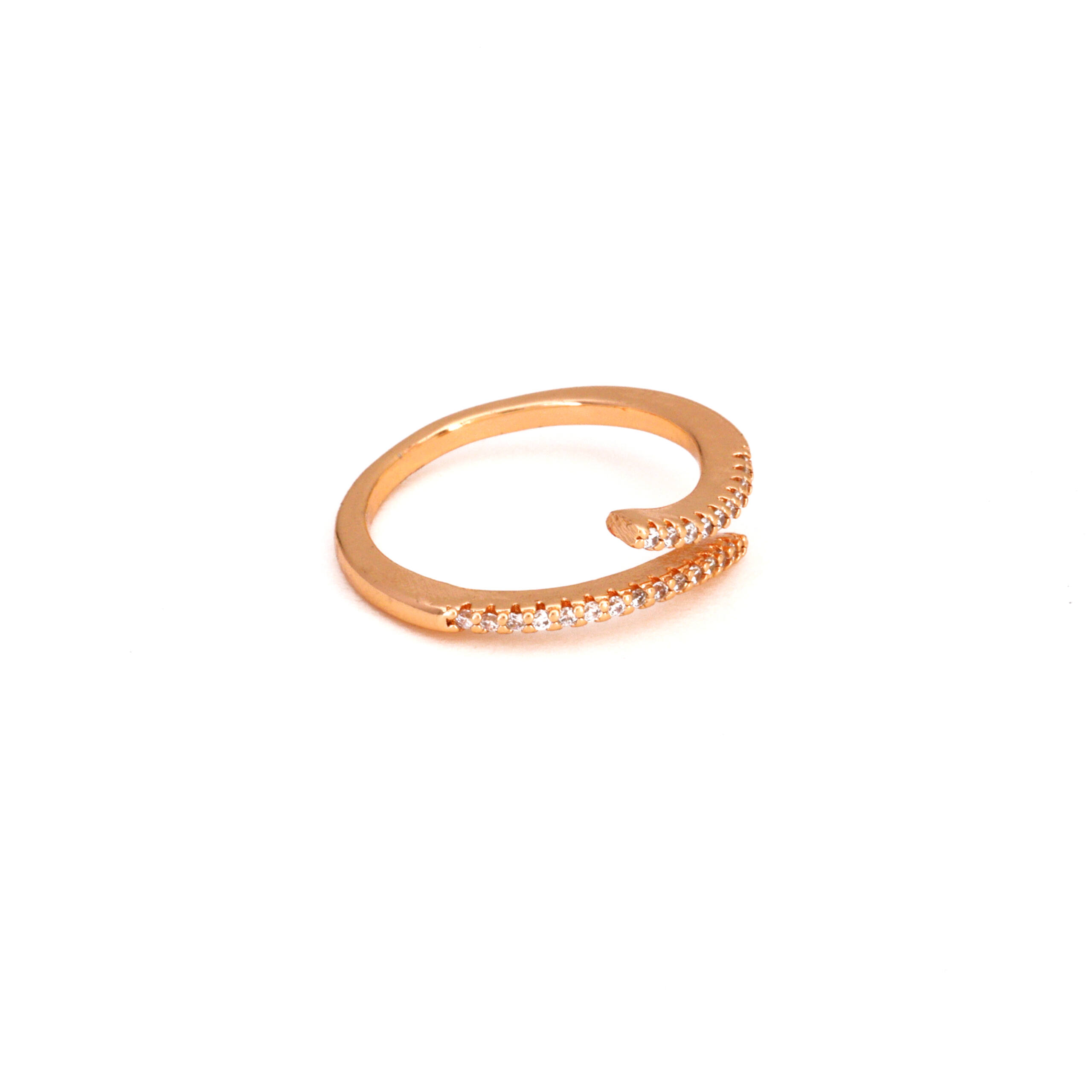 The Minimalist Serpentine Spiral Ring