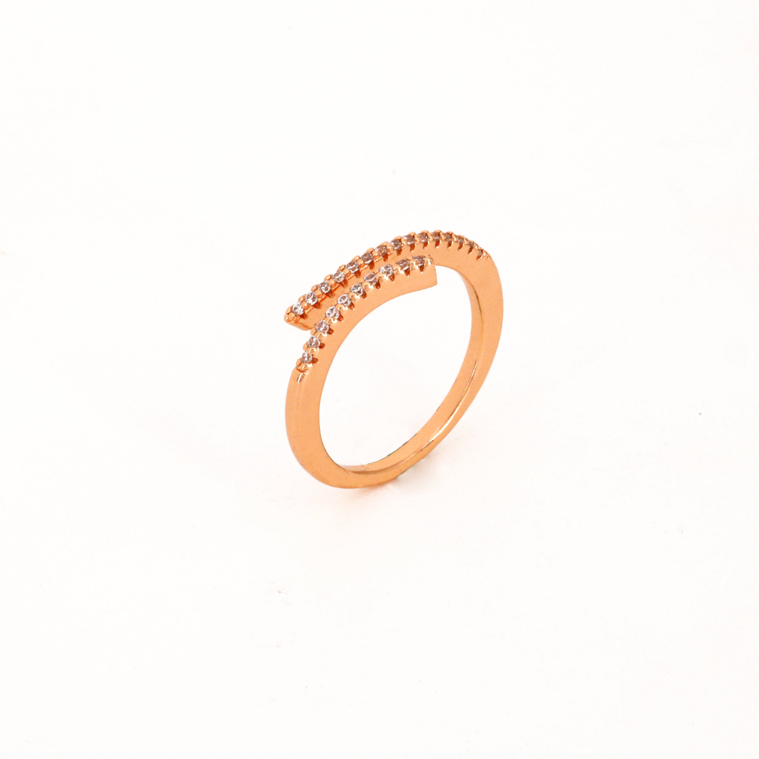 The Minimalist Serpentine Spiral Ring