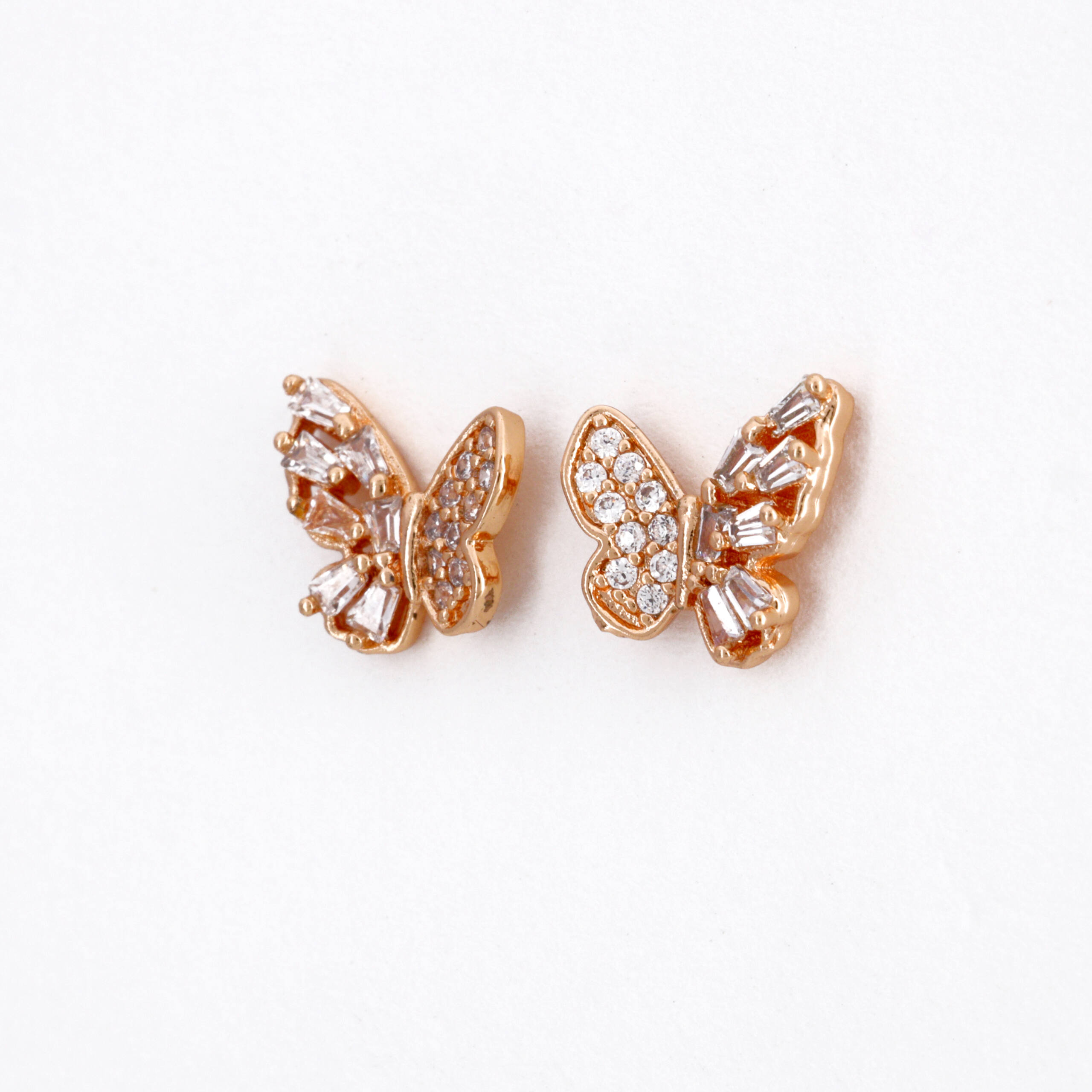 The Pastel Aurora Butterfly Studs