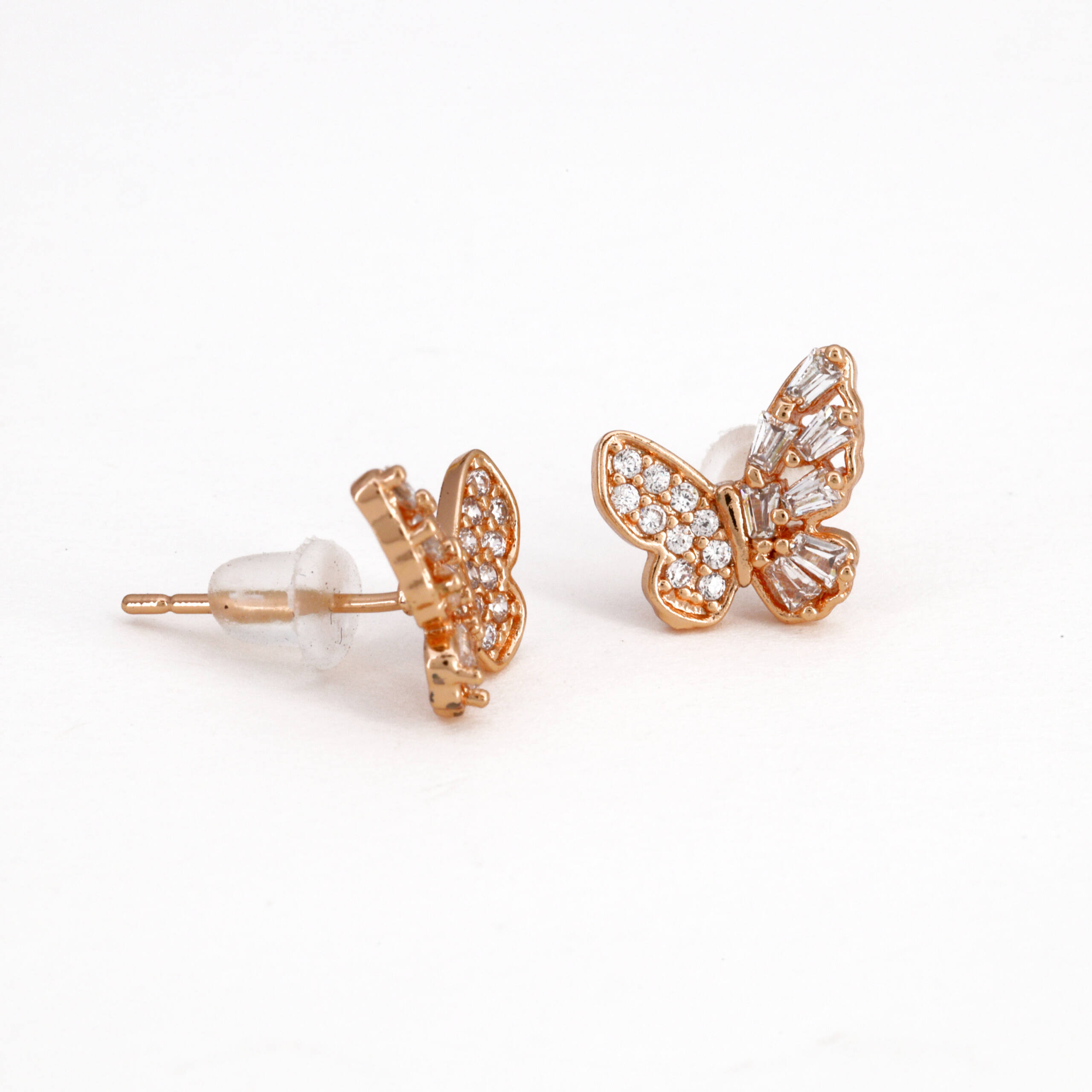 The Pastel Aurora Butterfly Studs
