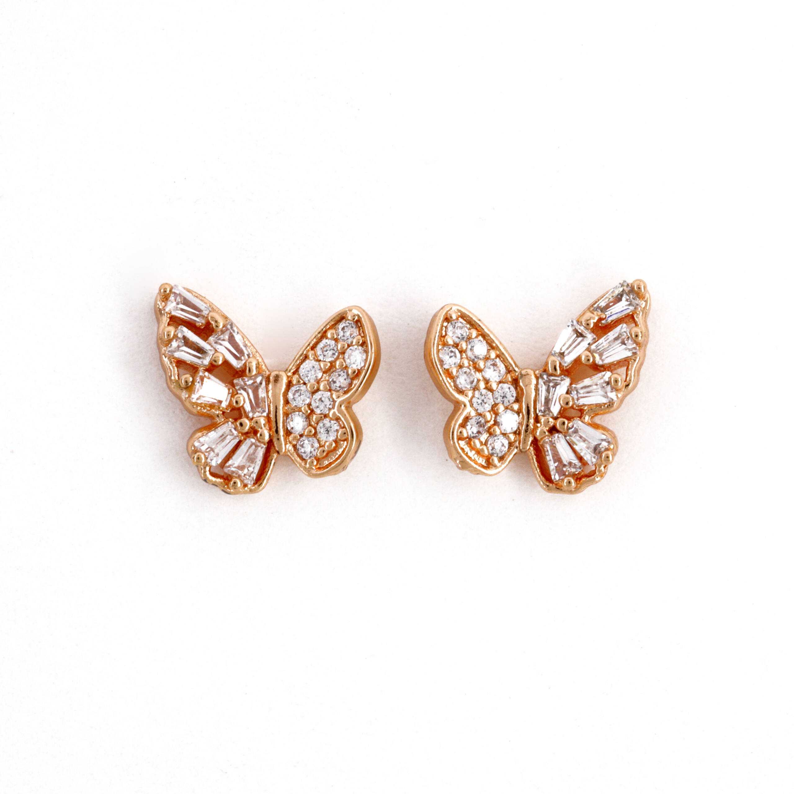 The Pastel Aurora Butterfly Studs