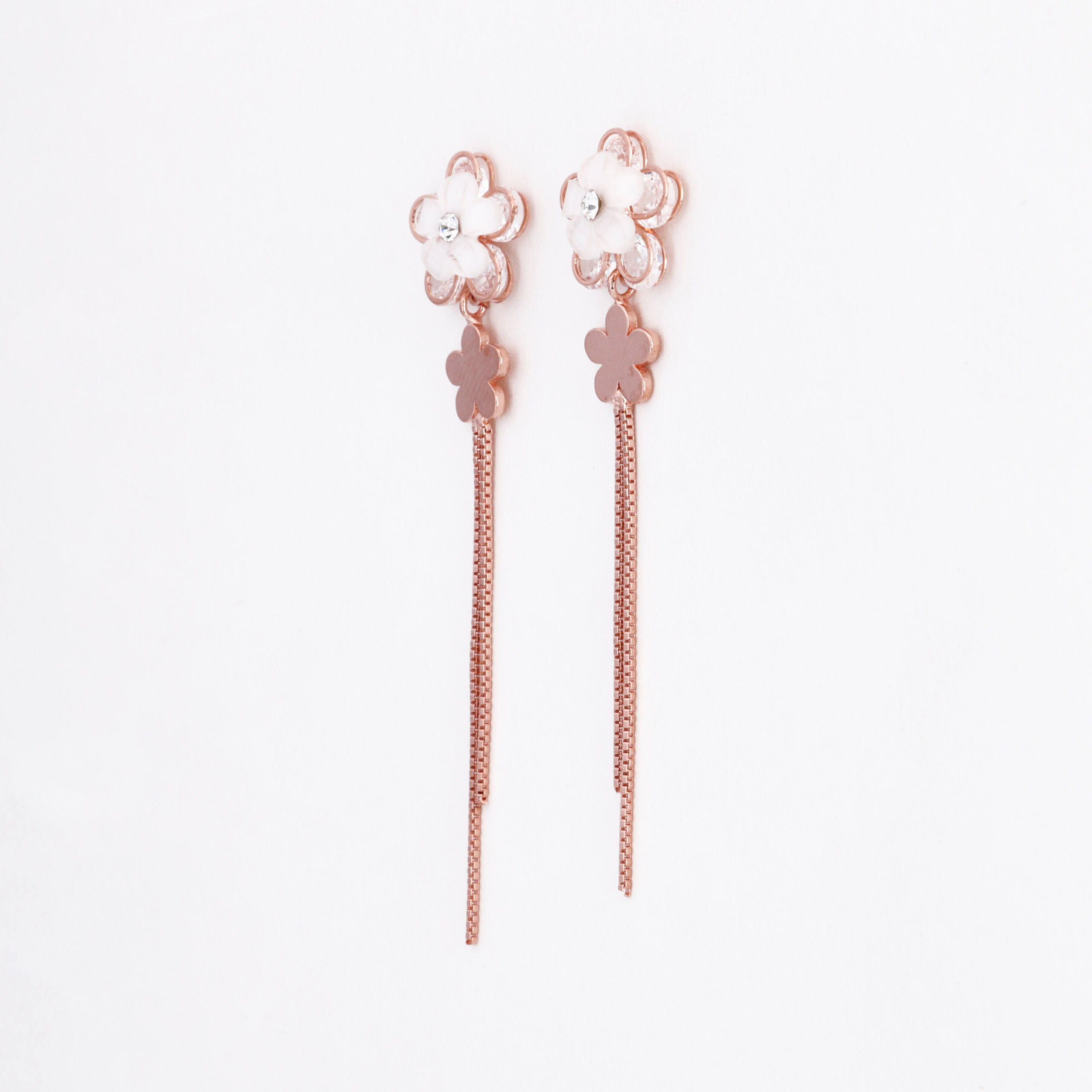 The Petal Thread Crystal Drops