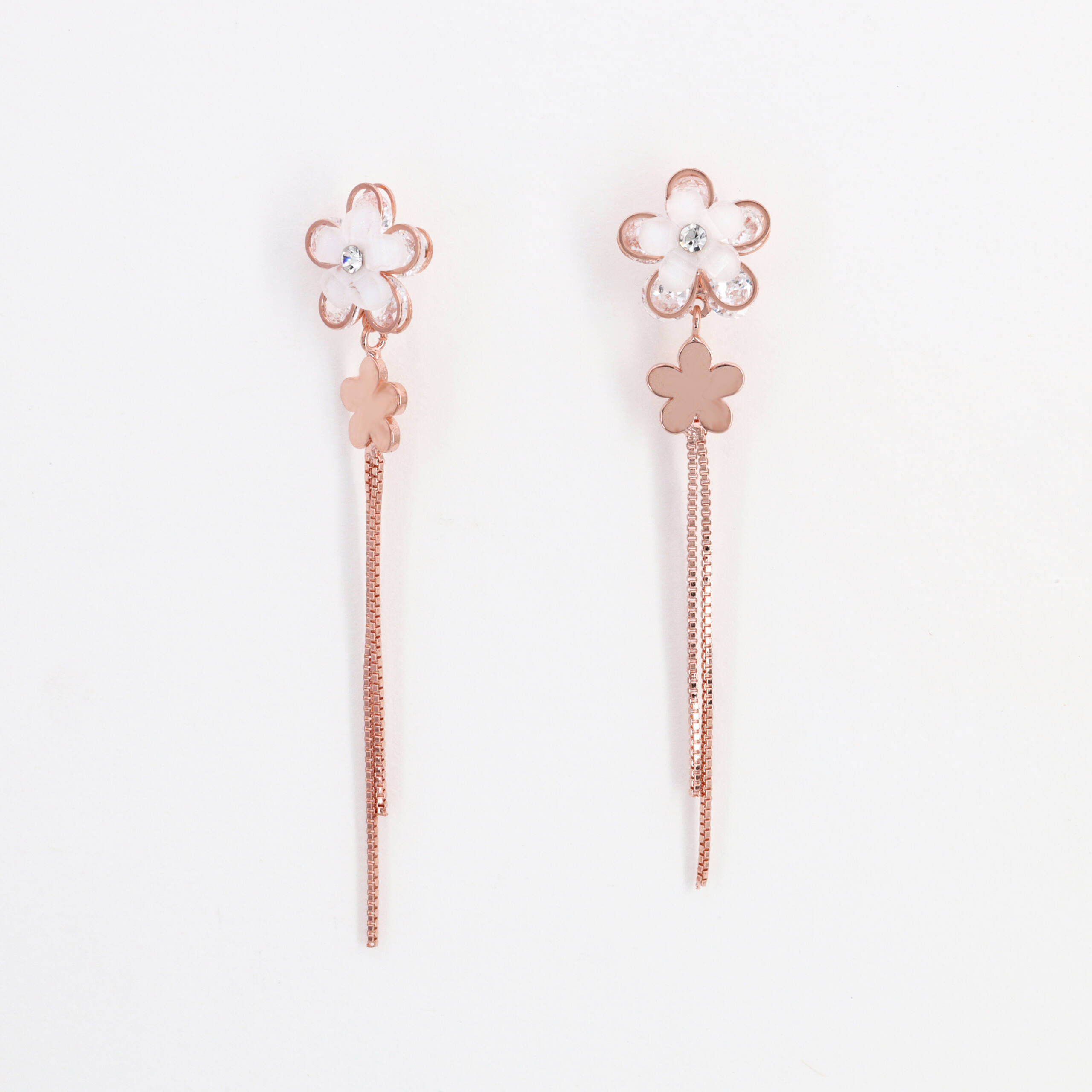 The Petal Thread Crystal Drops