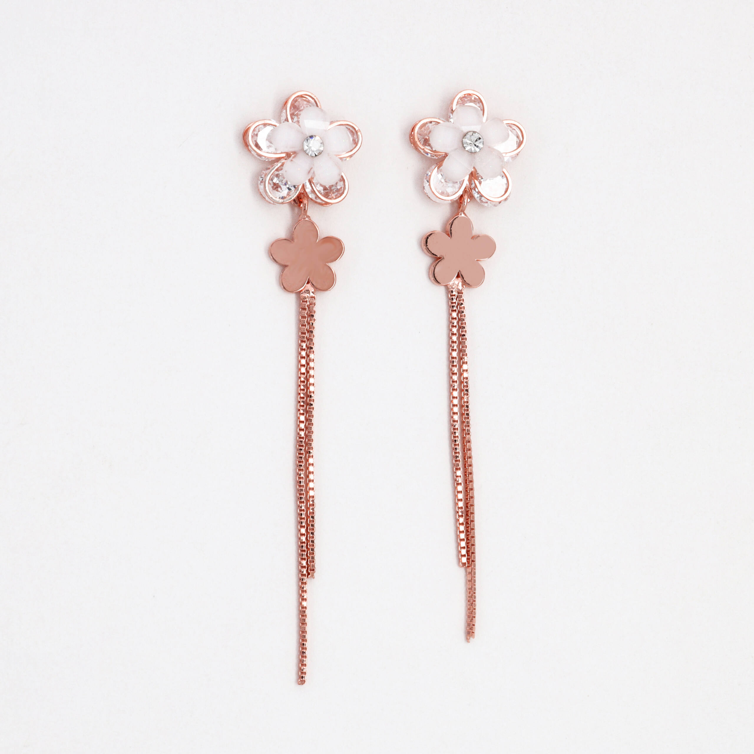 The Petal Thread Crystal Drops