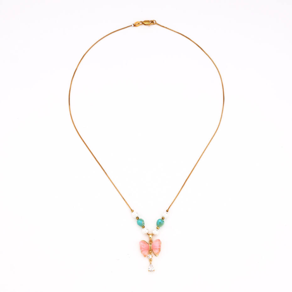 The Primrose Butterfly Meadow Choker