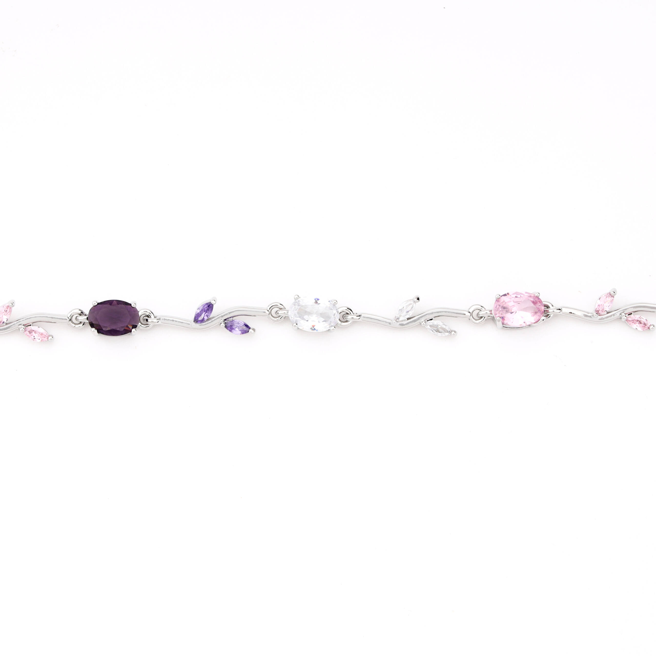 The Royal Amethyst Crystal Vine Bracelet