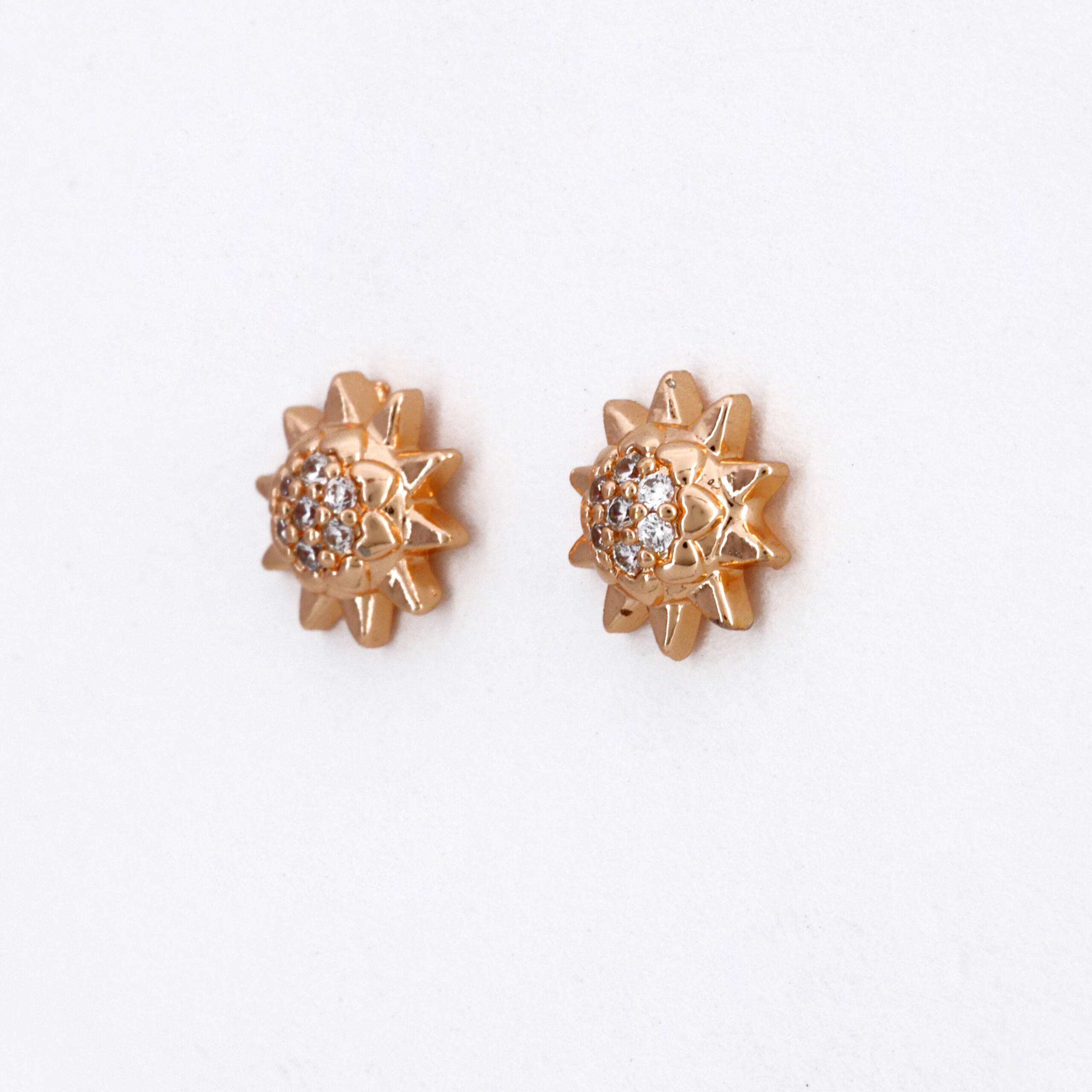 The Sunburst Corona Stud Earrings