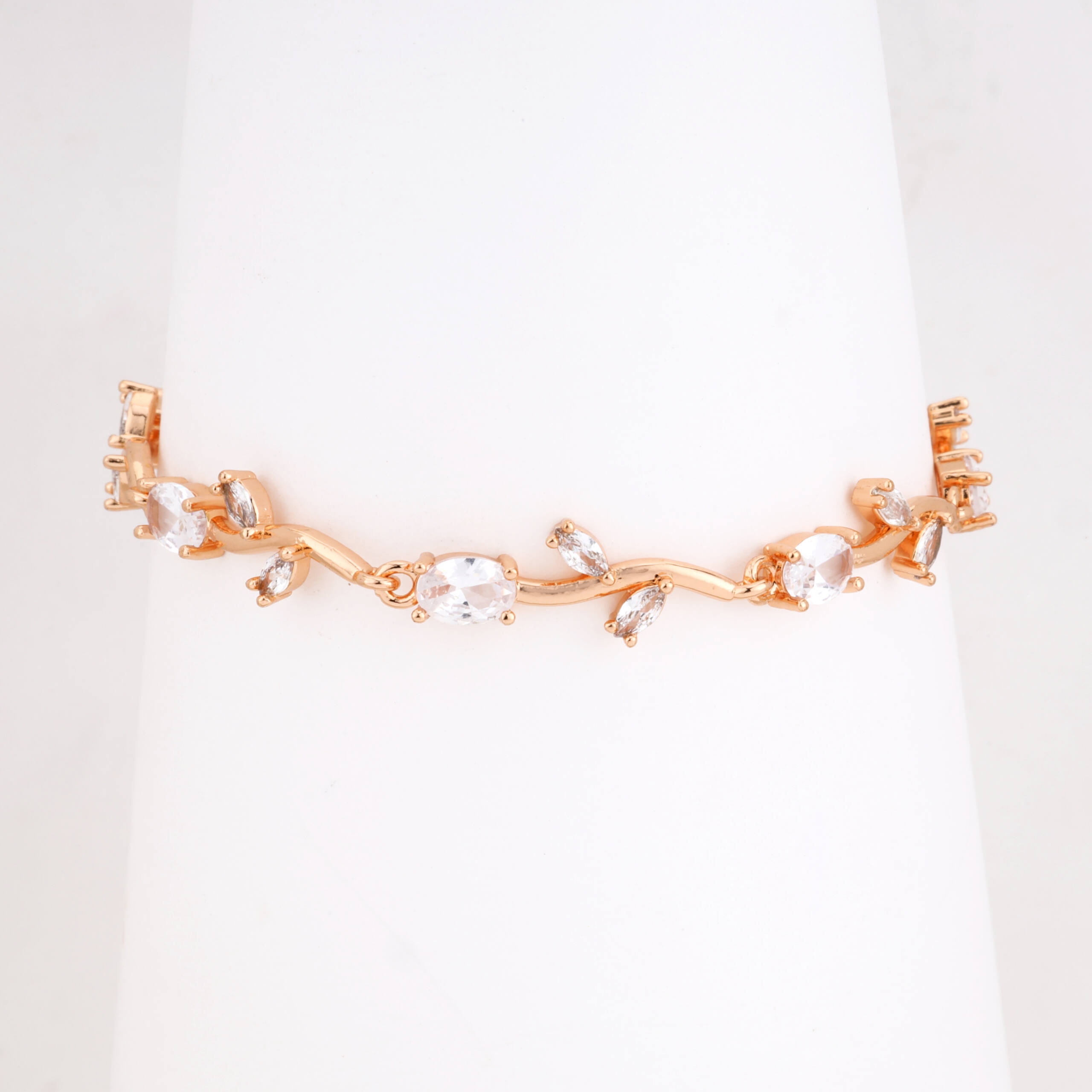 The Sunset Crystal Vine Bracelet