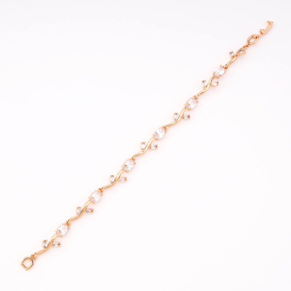 The Sunset Crystal Vine Bracelet