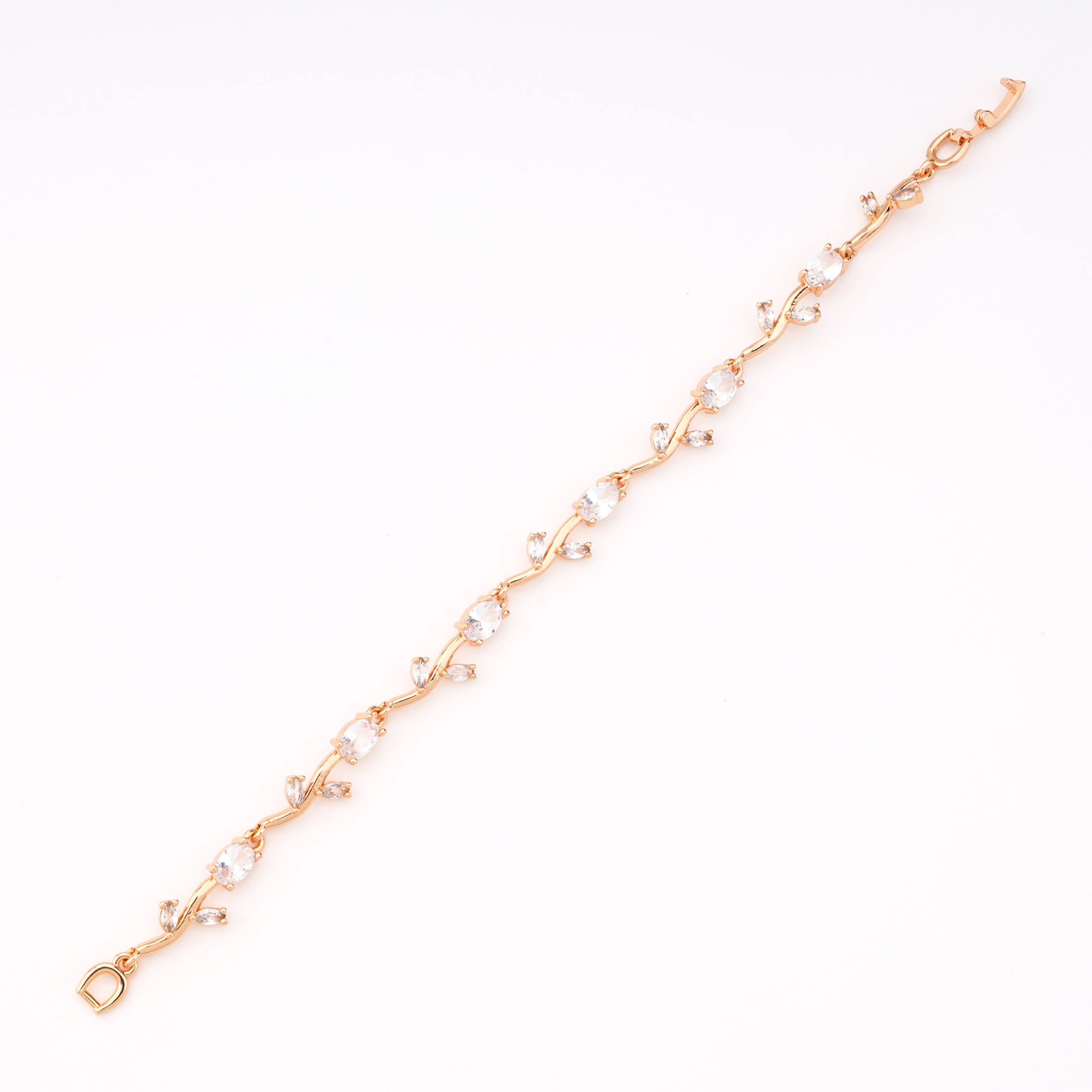 The Sunset Crystal Vine Bracelet