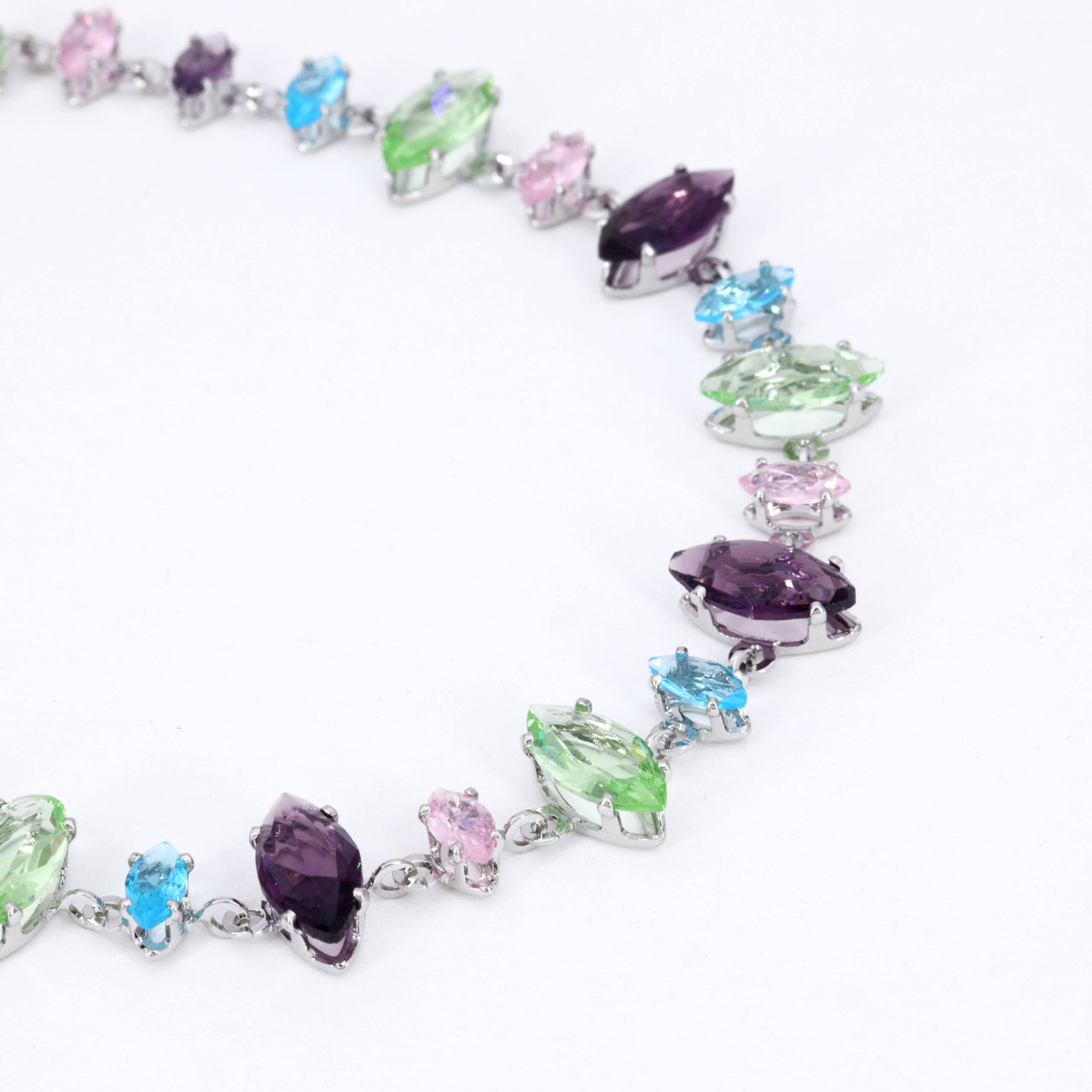 Amethyst Garden Color Bracelet