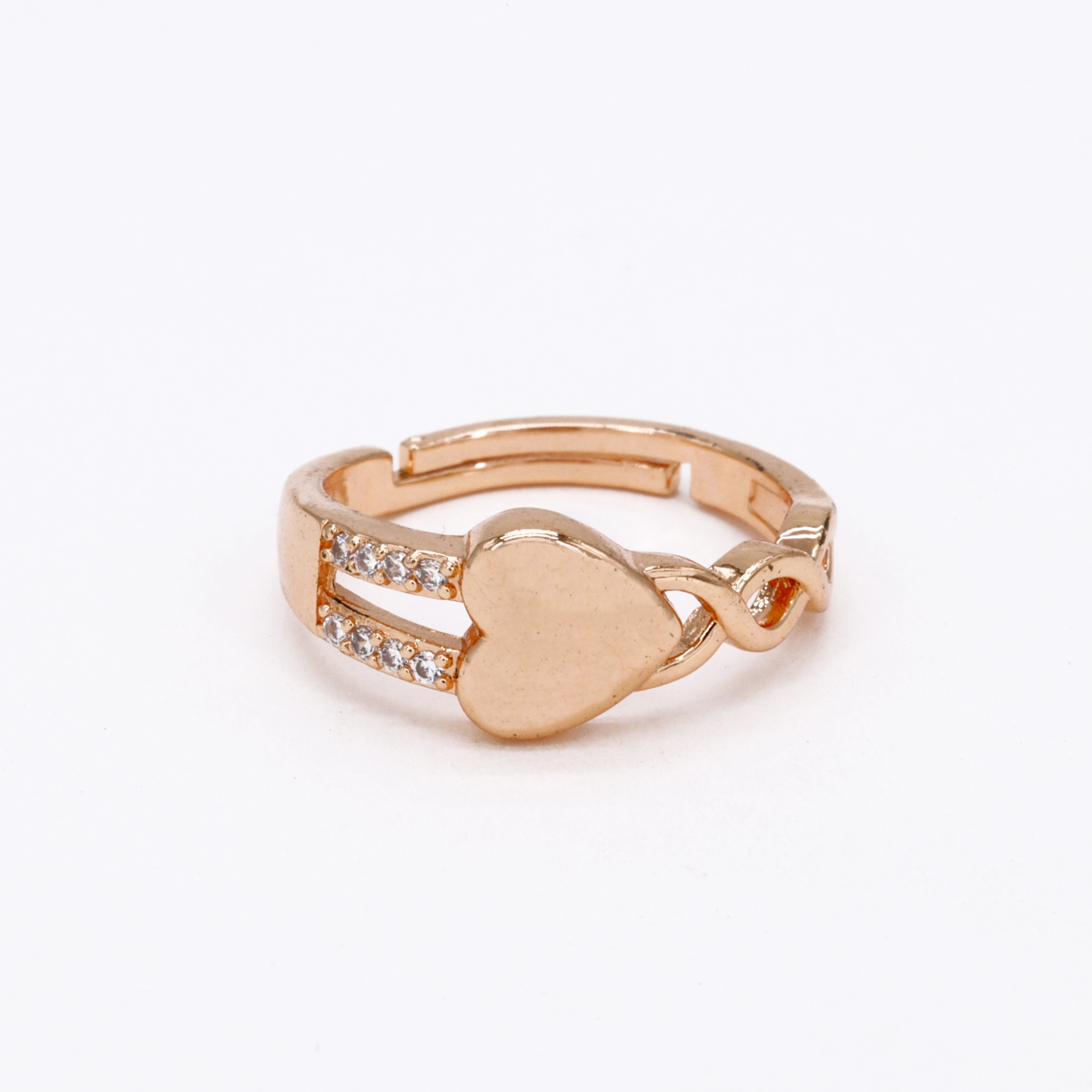 Amora Heart Accent Ring