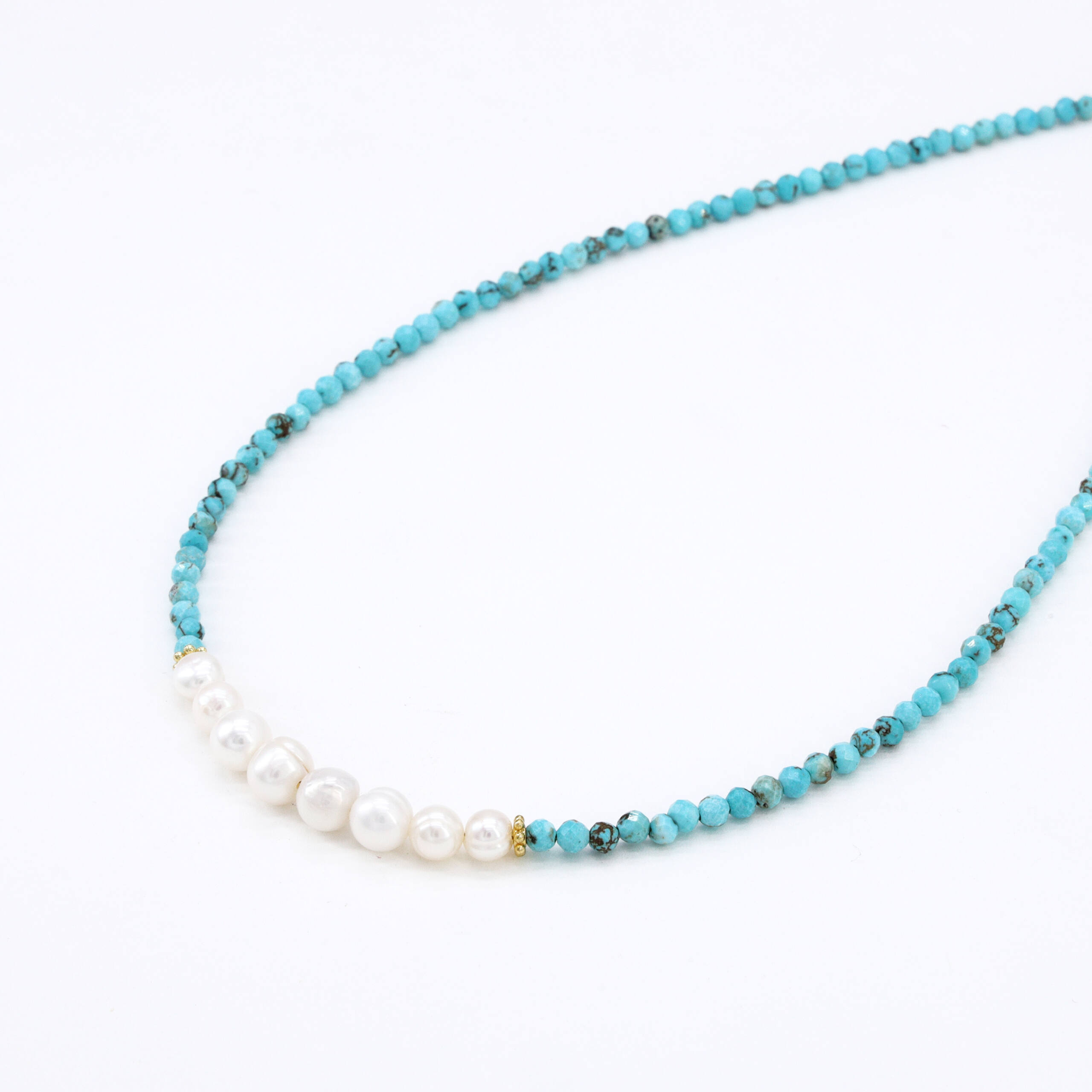 Aqua Line Fine Necklace