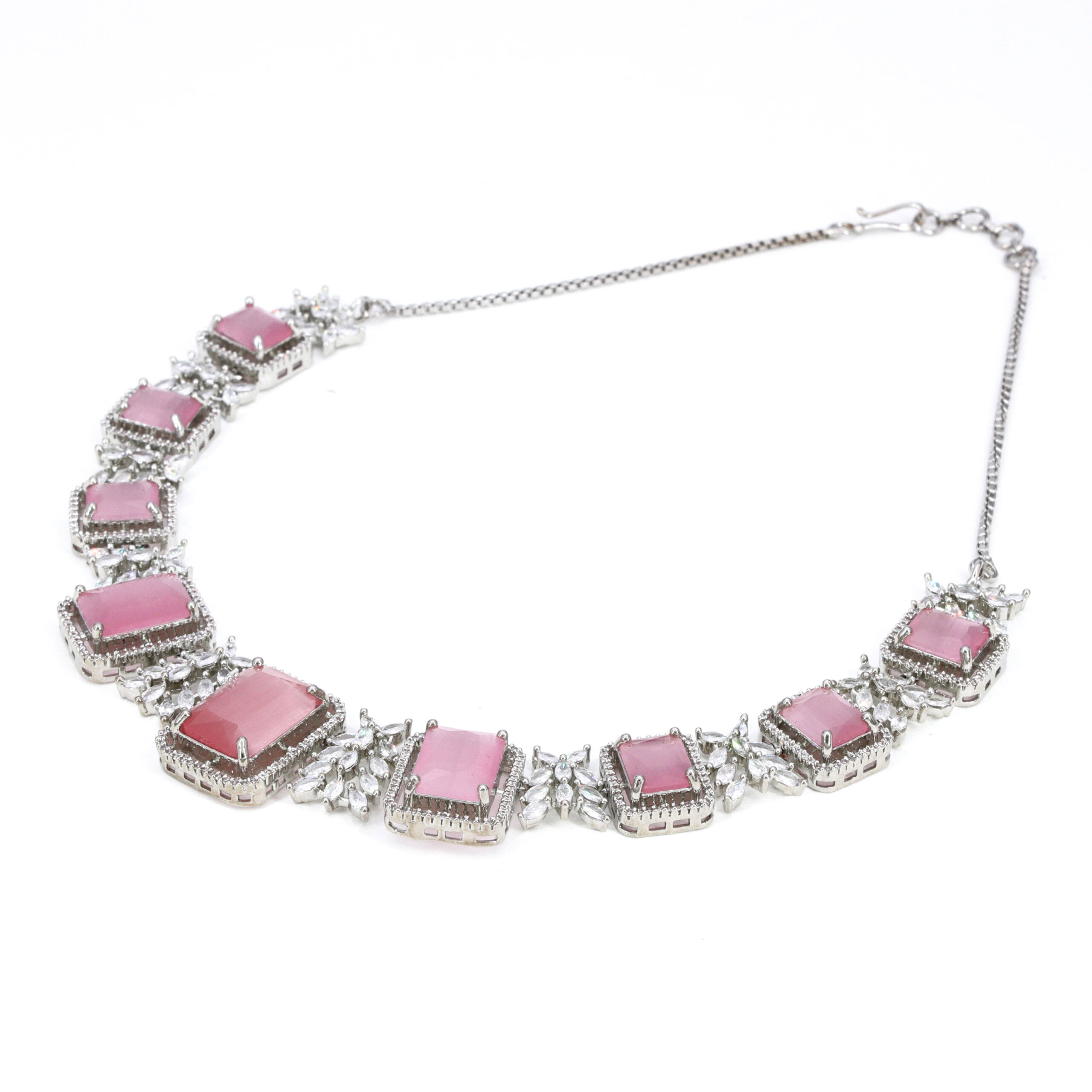 Blush Floral Necklace Set
