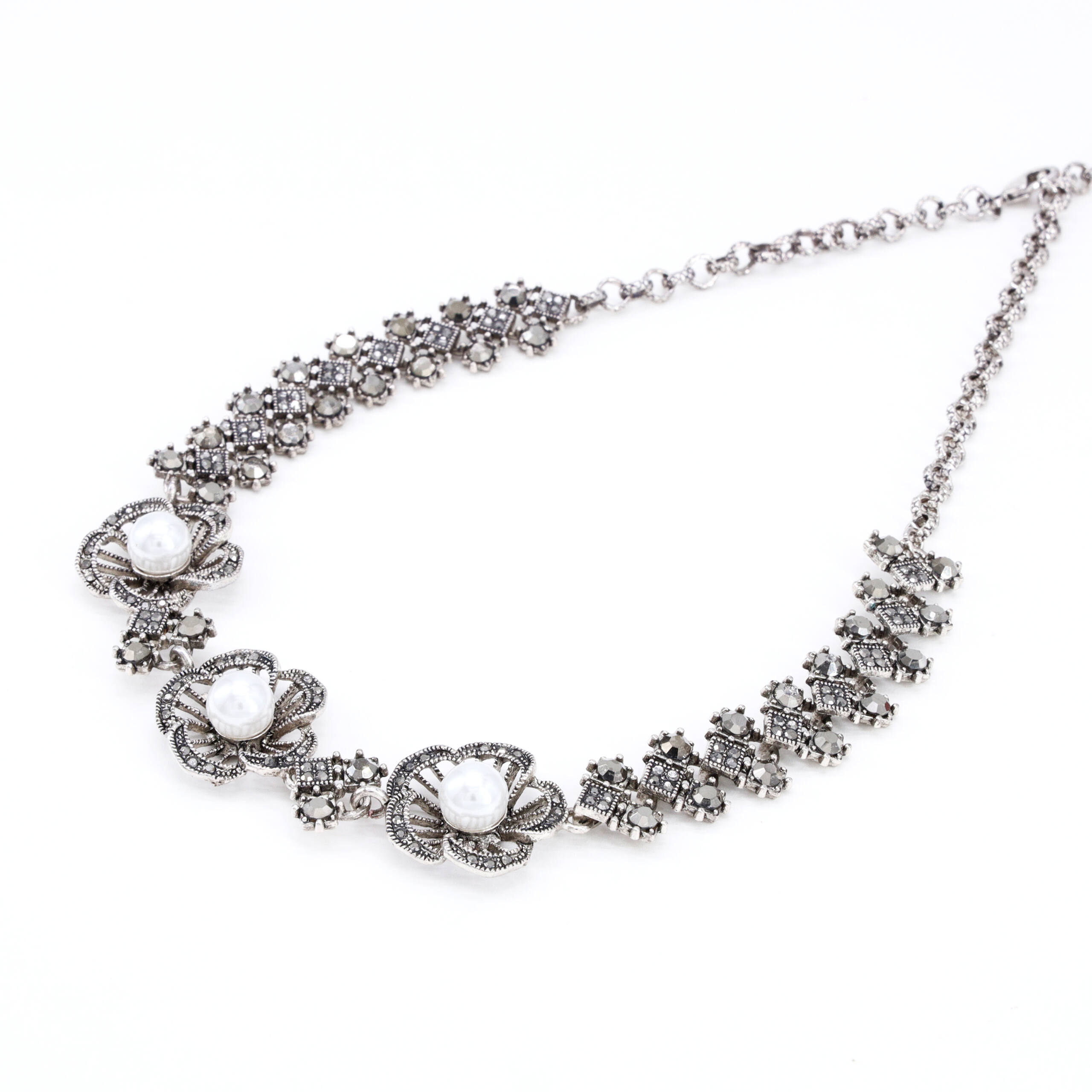 Celeste Circle Link Necklace Set