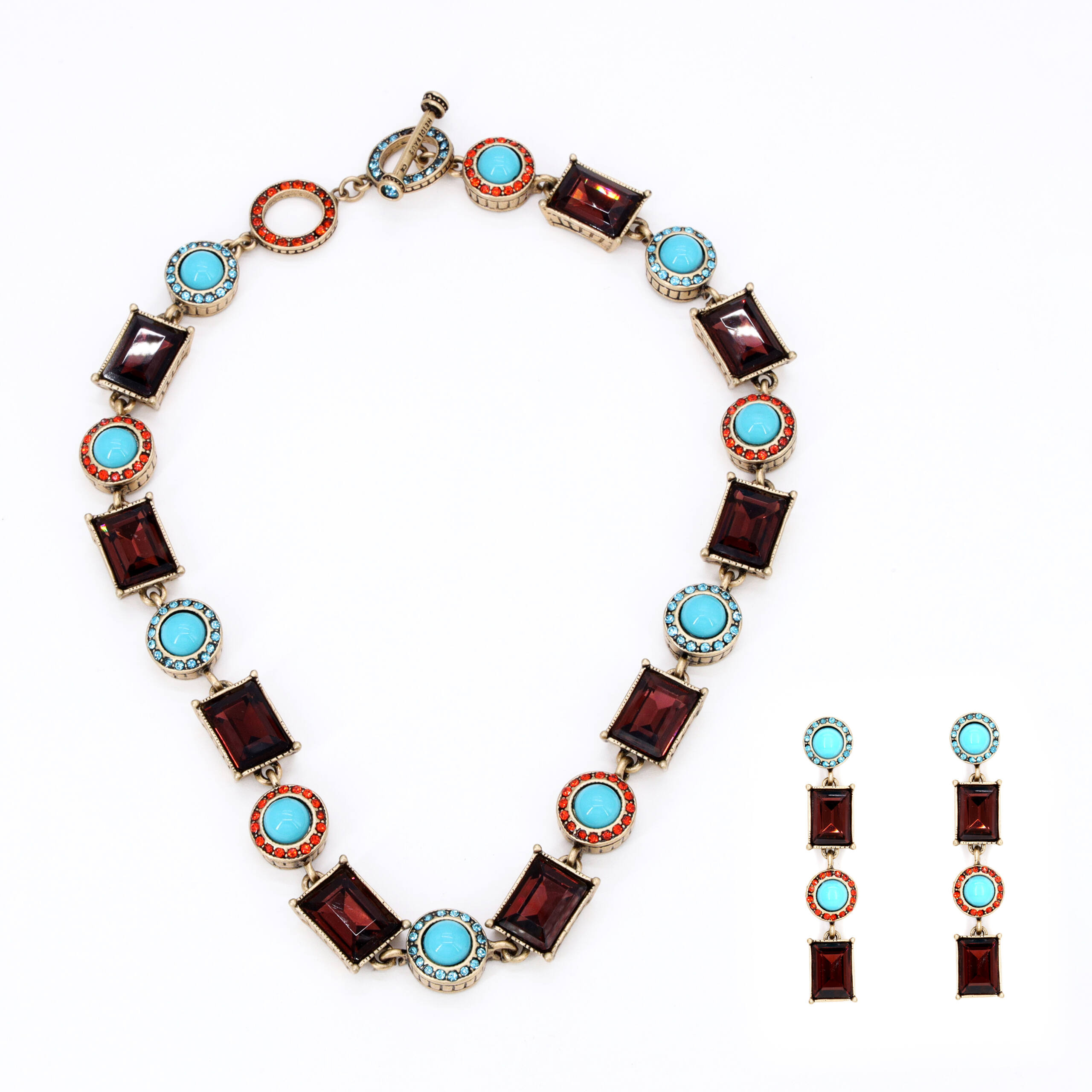 Colorburst Beaded Necklace Set