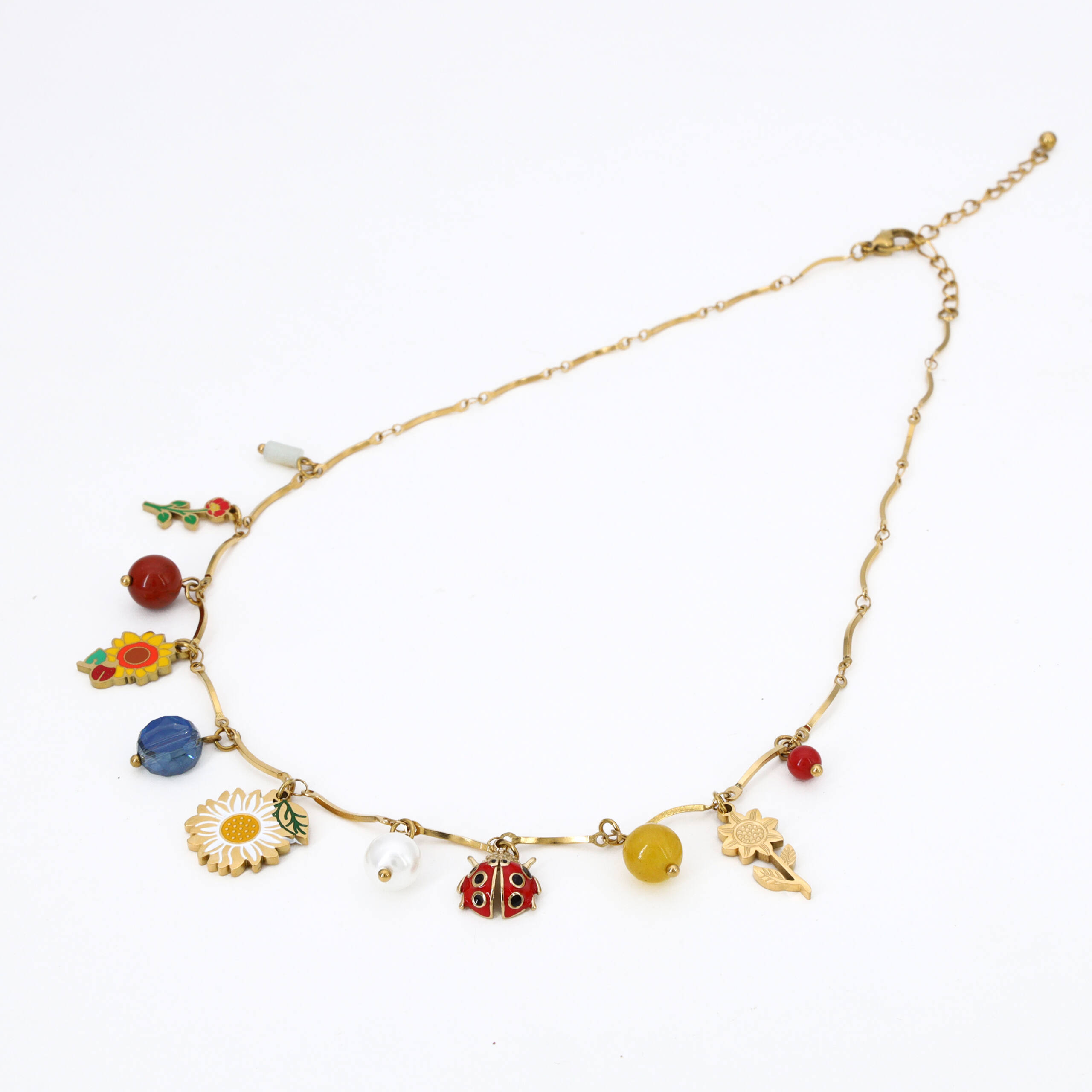 Colorburst Festival Charm Necklace