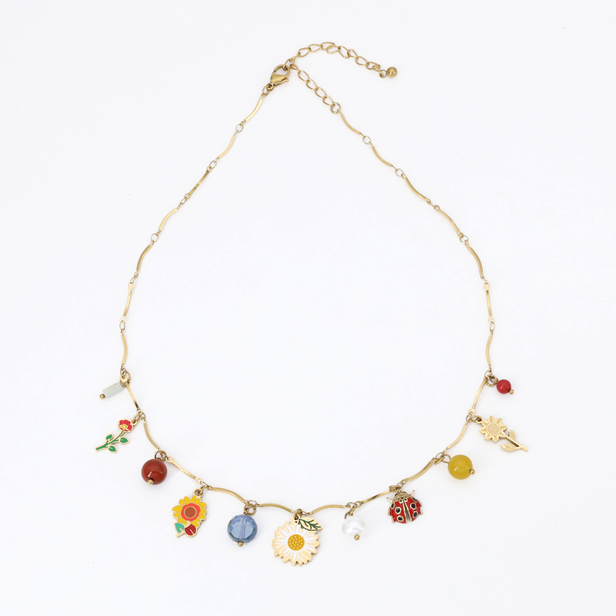 Colorburst Festival Charm Necklace